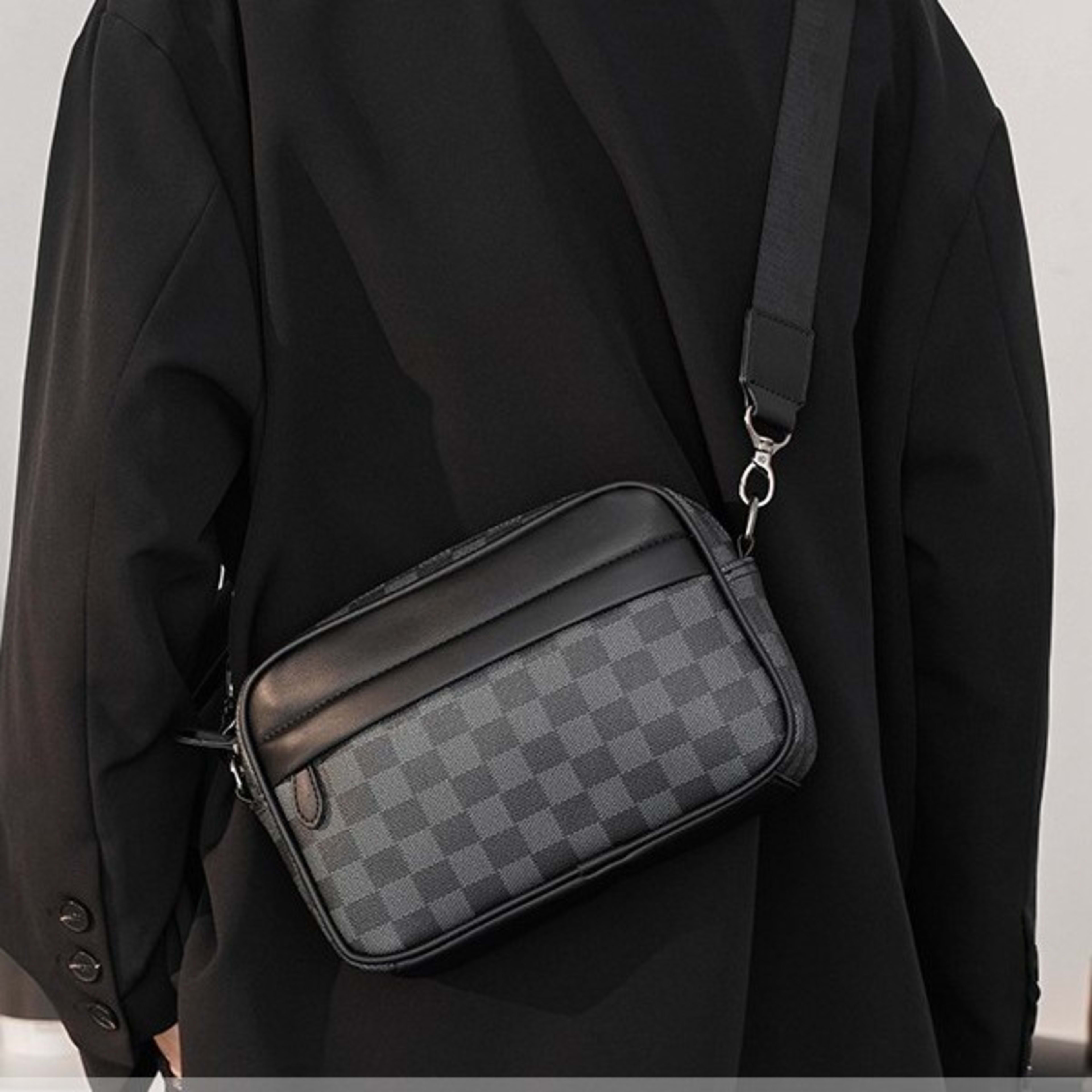 Casual Plaid Bag, Shoulder Bag, Crossbody Bag, Waist Bag 2