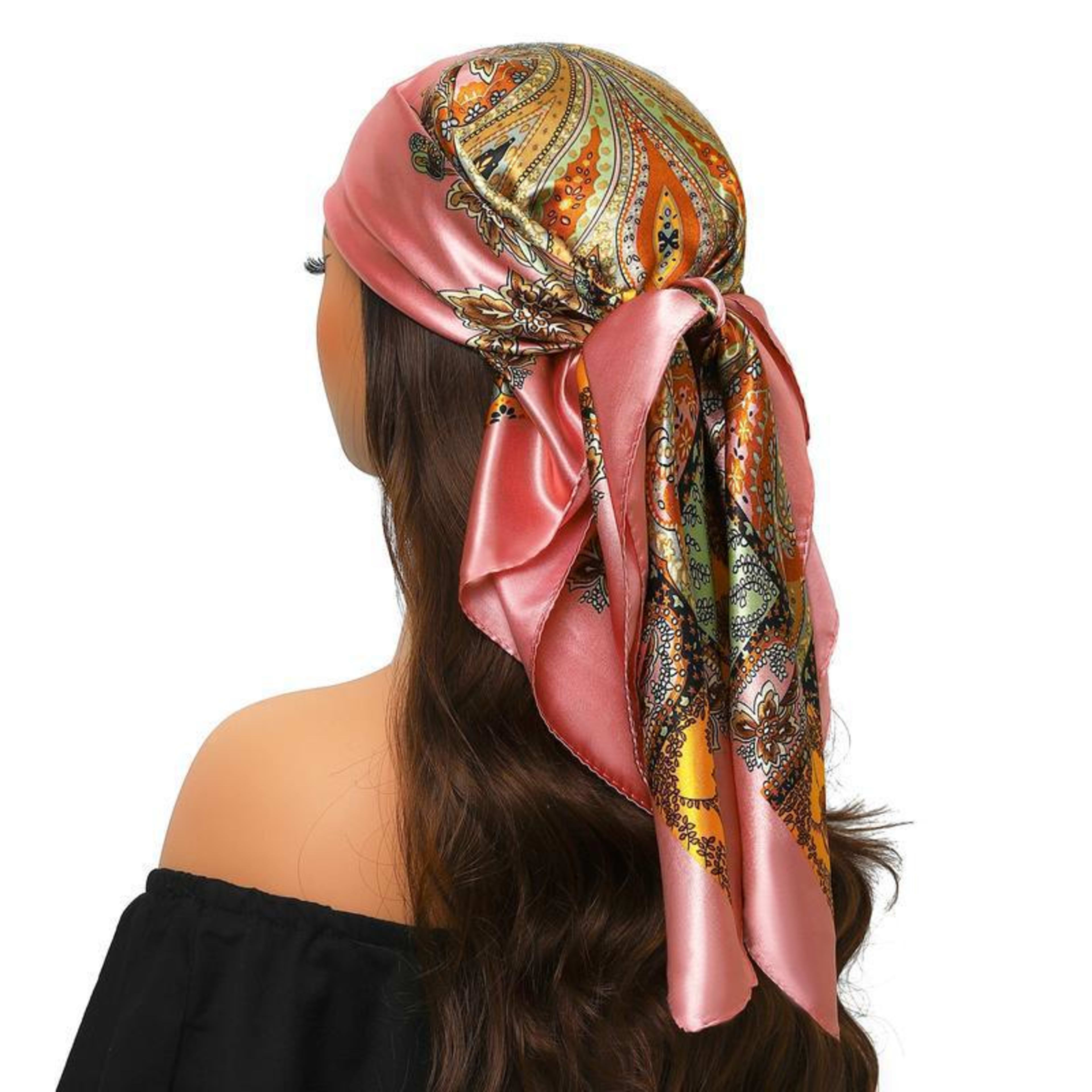 Women's Creative Printed All-Match Shawl Headscarf 30