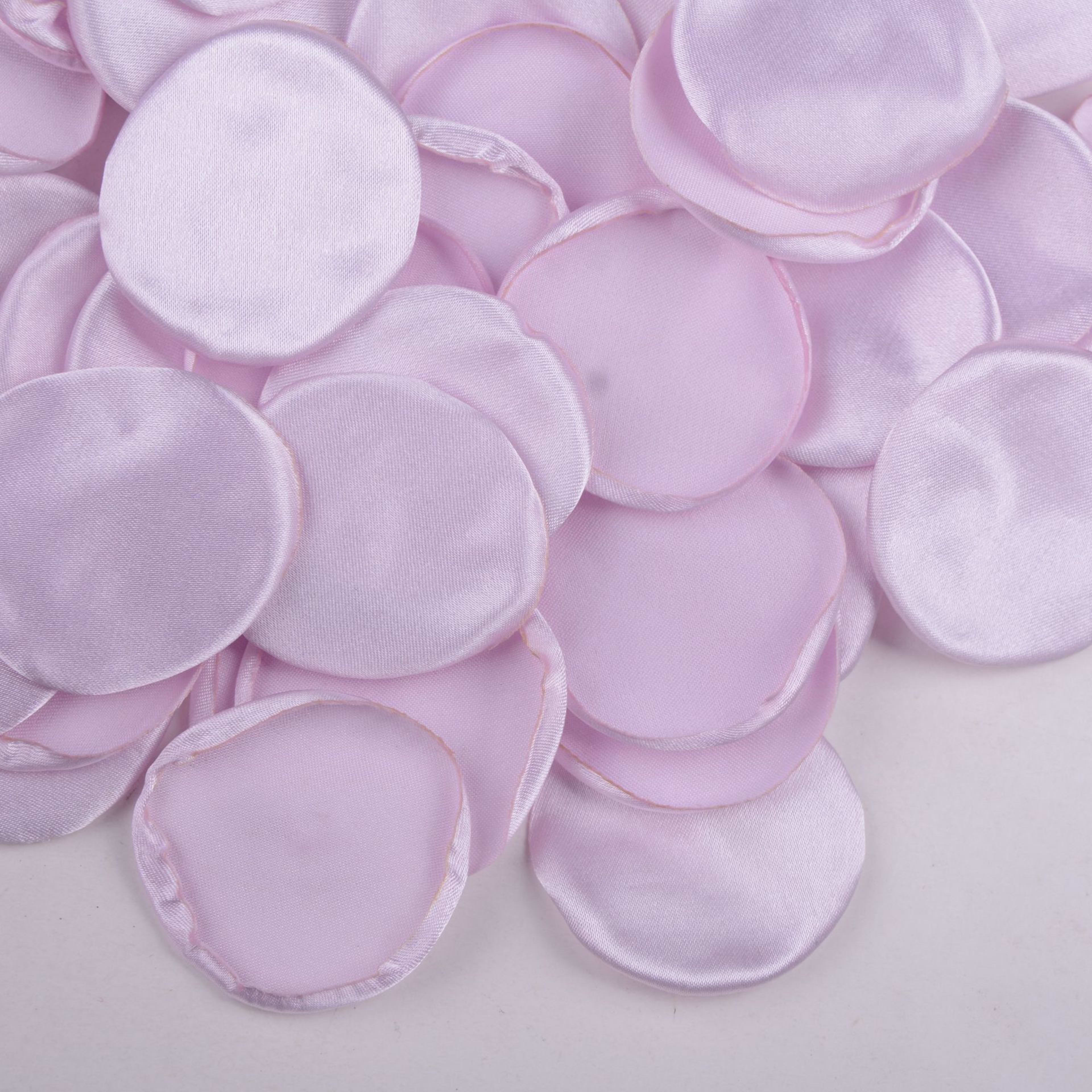 4cm Silk Rose Burnt Edge Petals Wedding Glowing Cream Powder Laminate 2