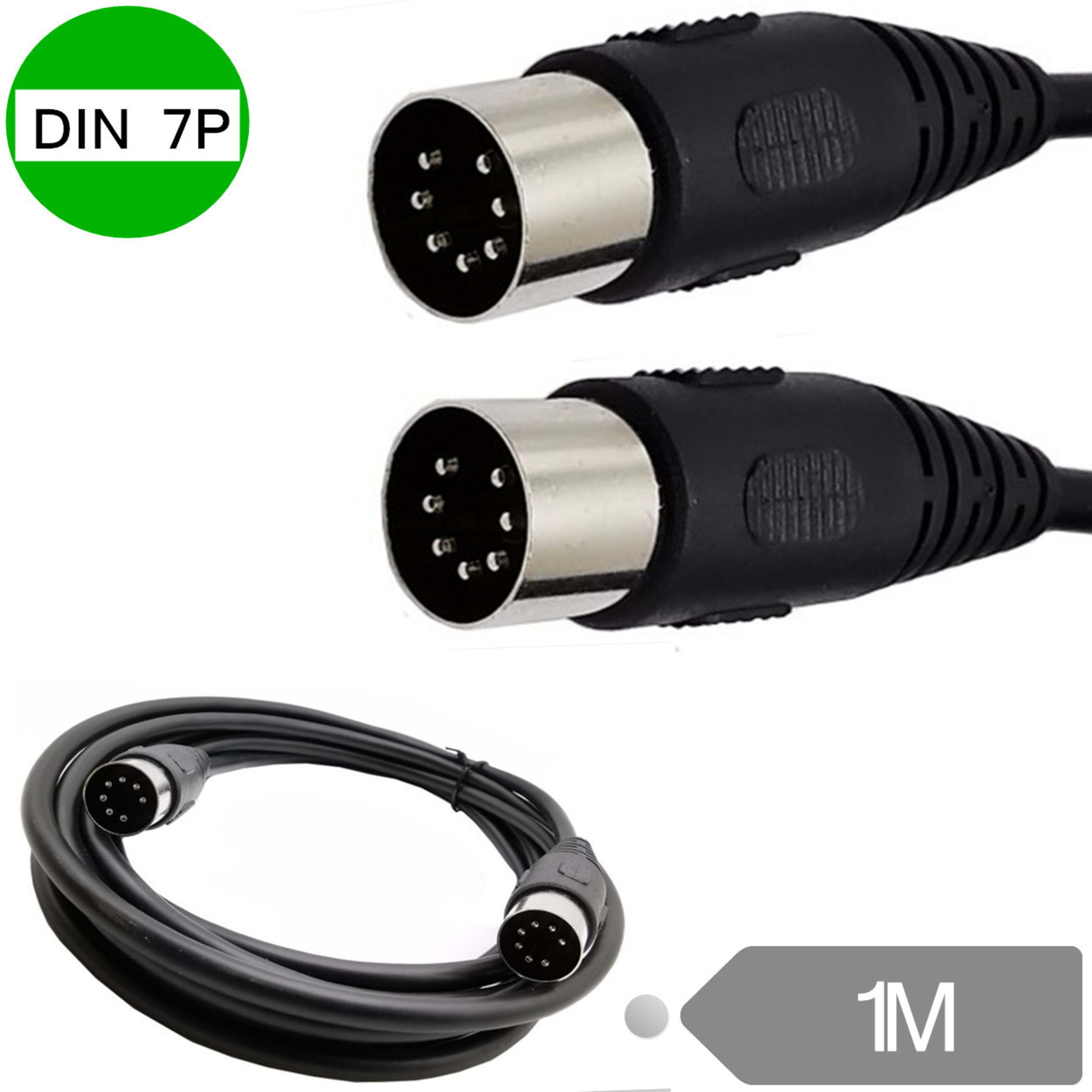 Public-to-public Computer Medical Device Signal Large DIN7PIN Connecting Line 2