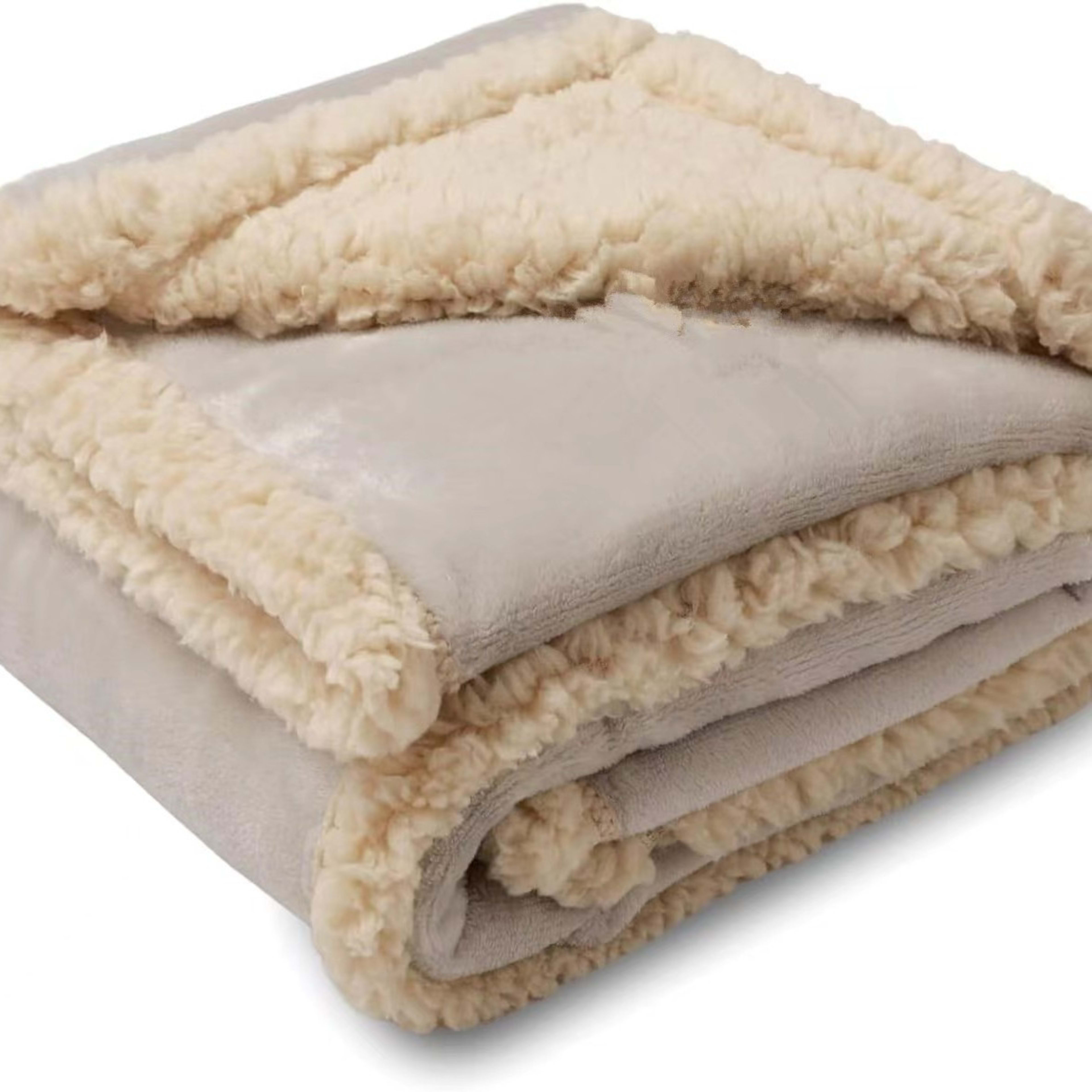 Flannel Coral Fleece Waterproof Blanket 5