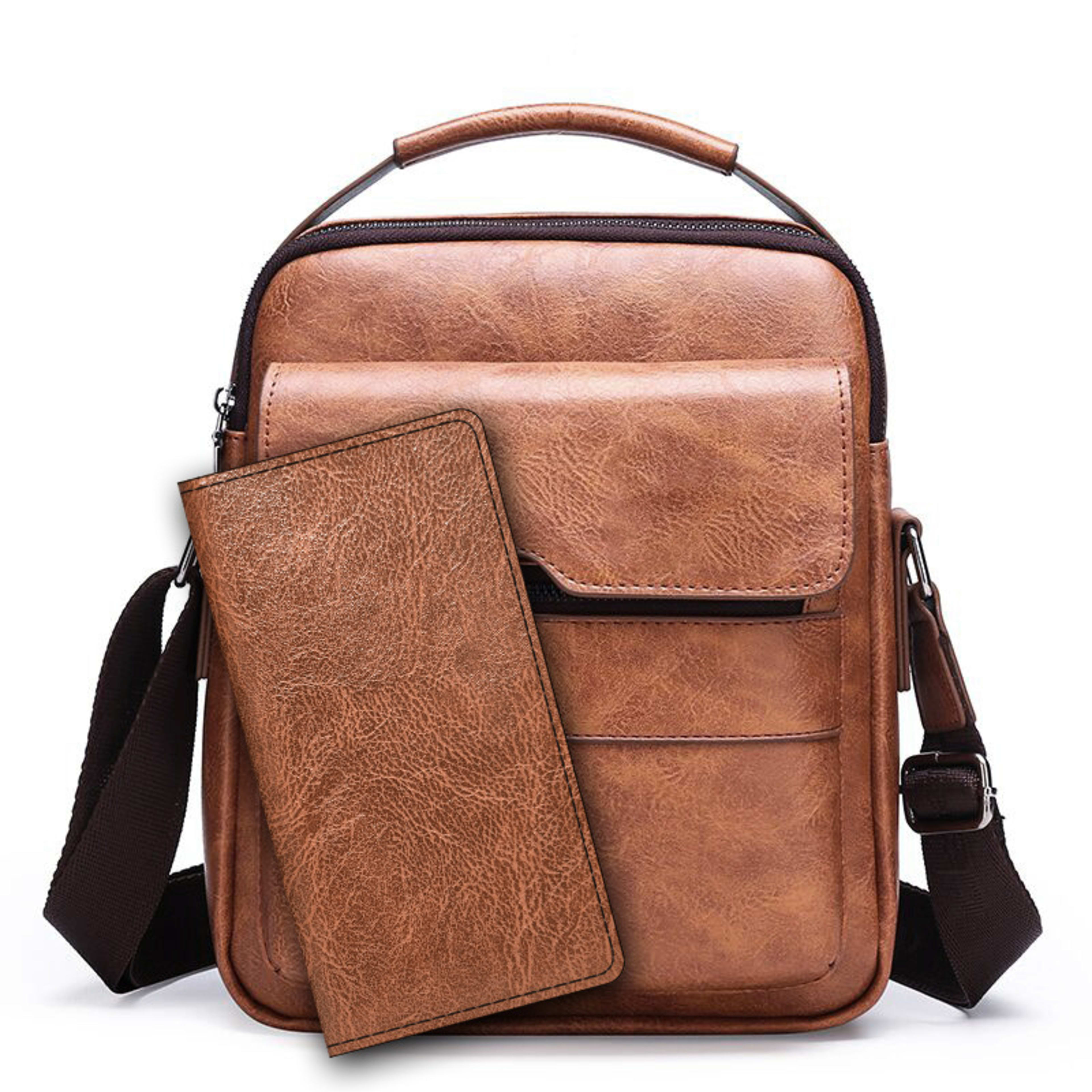 Casual Crossbody Men's Document Small Backpack 15
