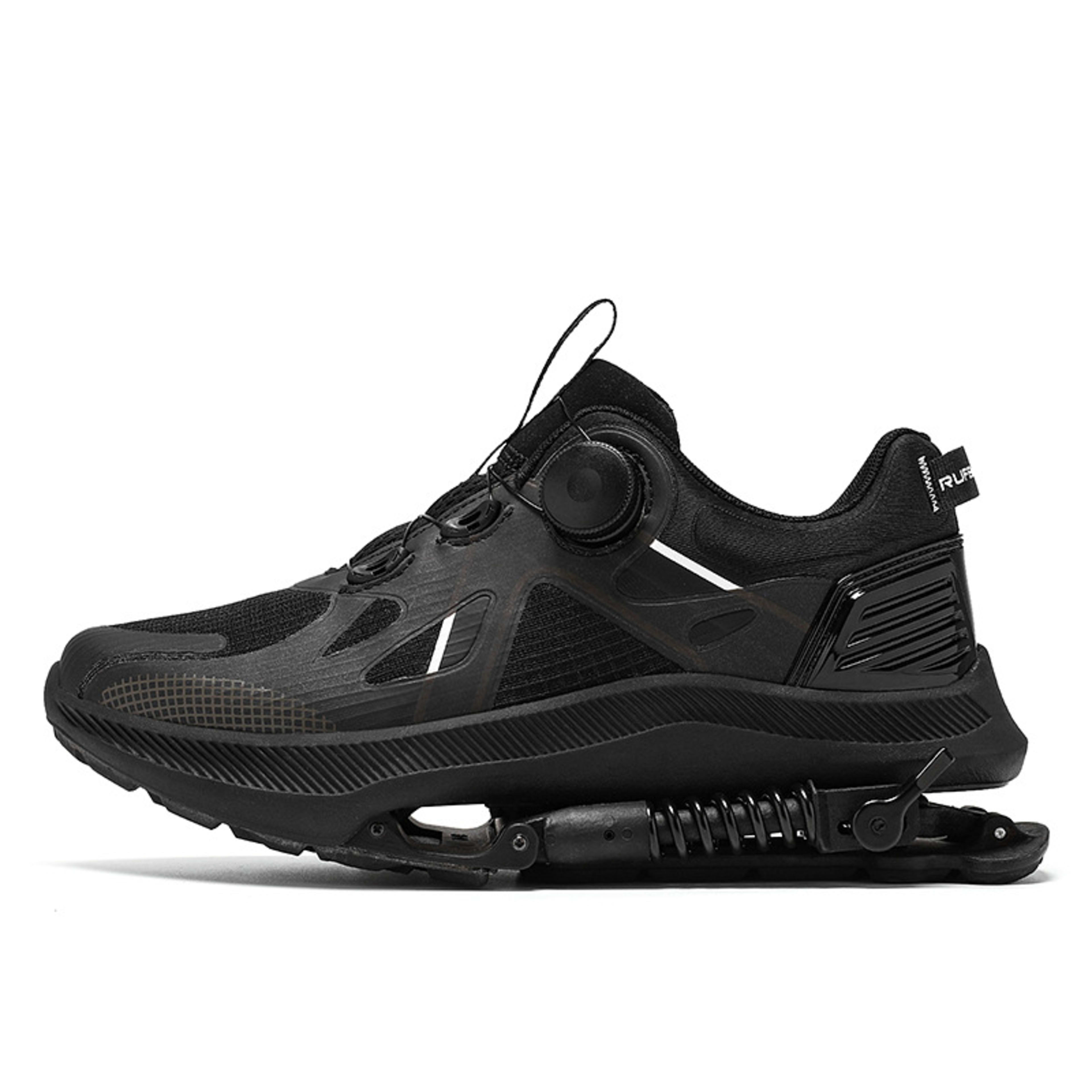 Black Tech Running Shoes Power Mechanical Running Shoes Marathon Running 6