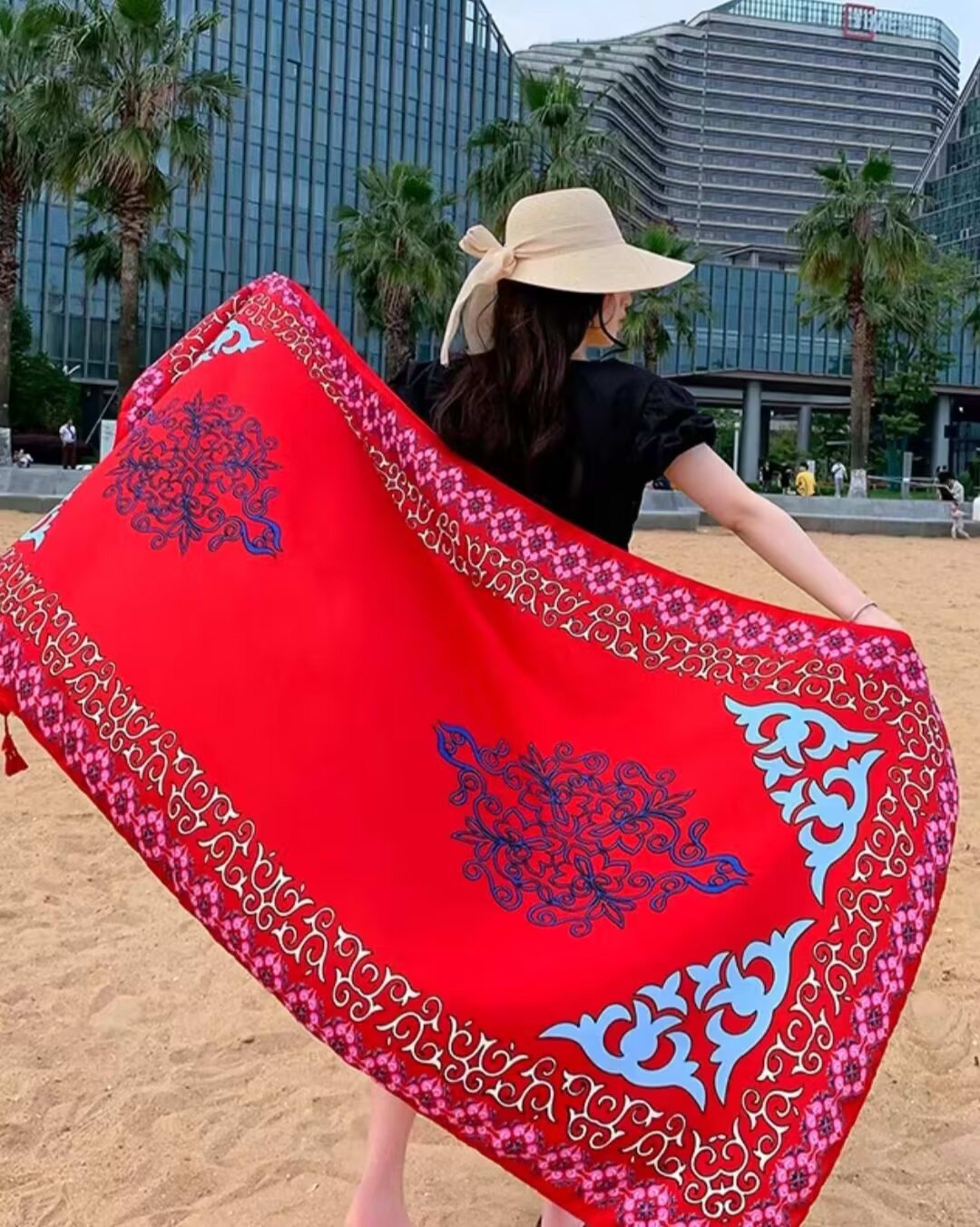 Ethnic-style Dual-use Beach Towel New Arrival 62