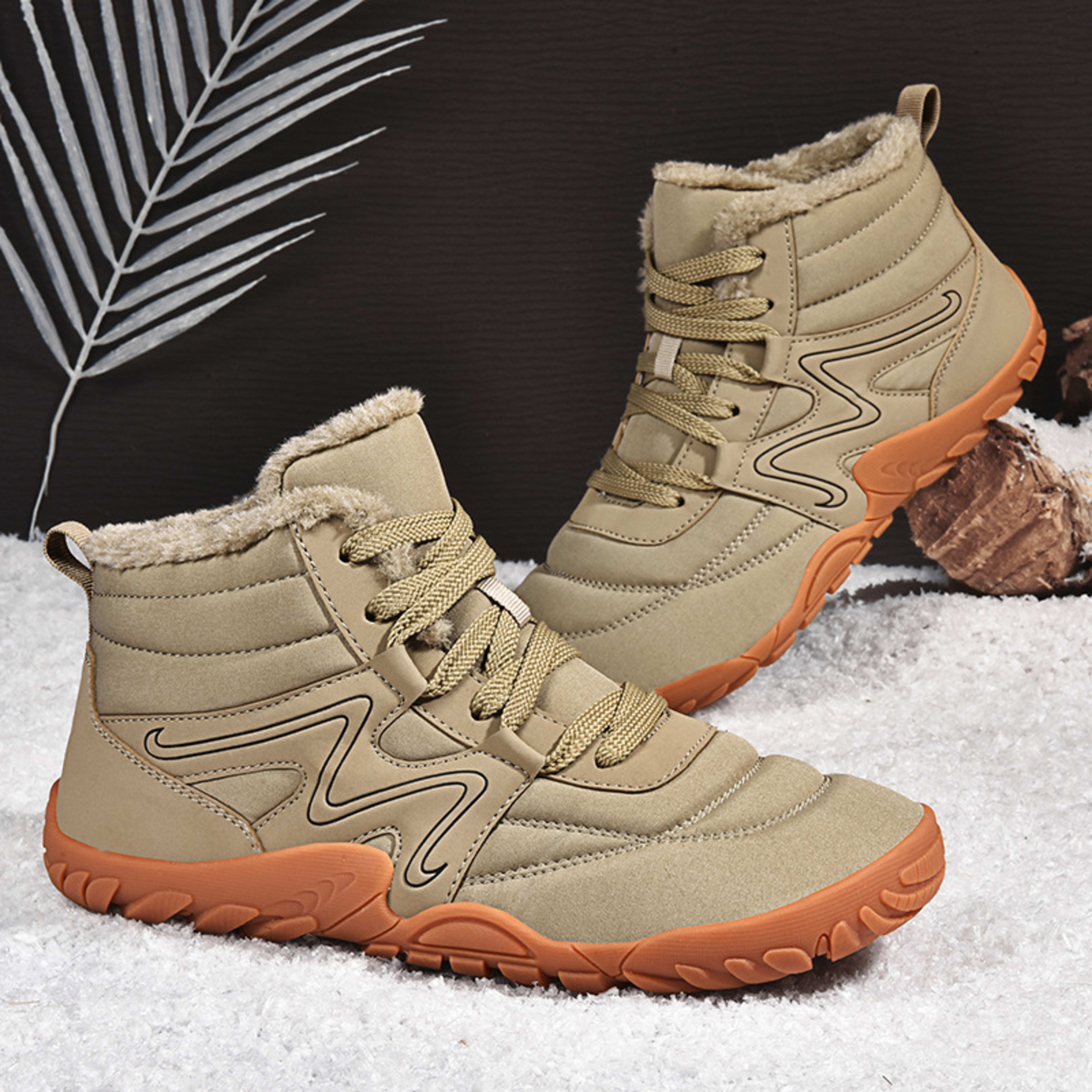 Men's Winter Warm And Plush Snow Boots 5