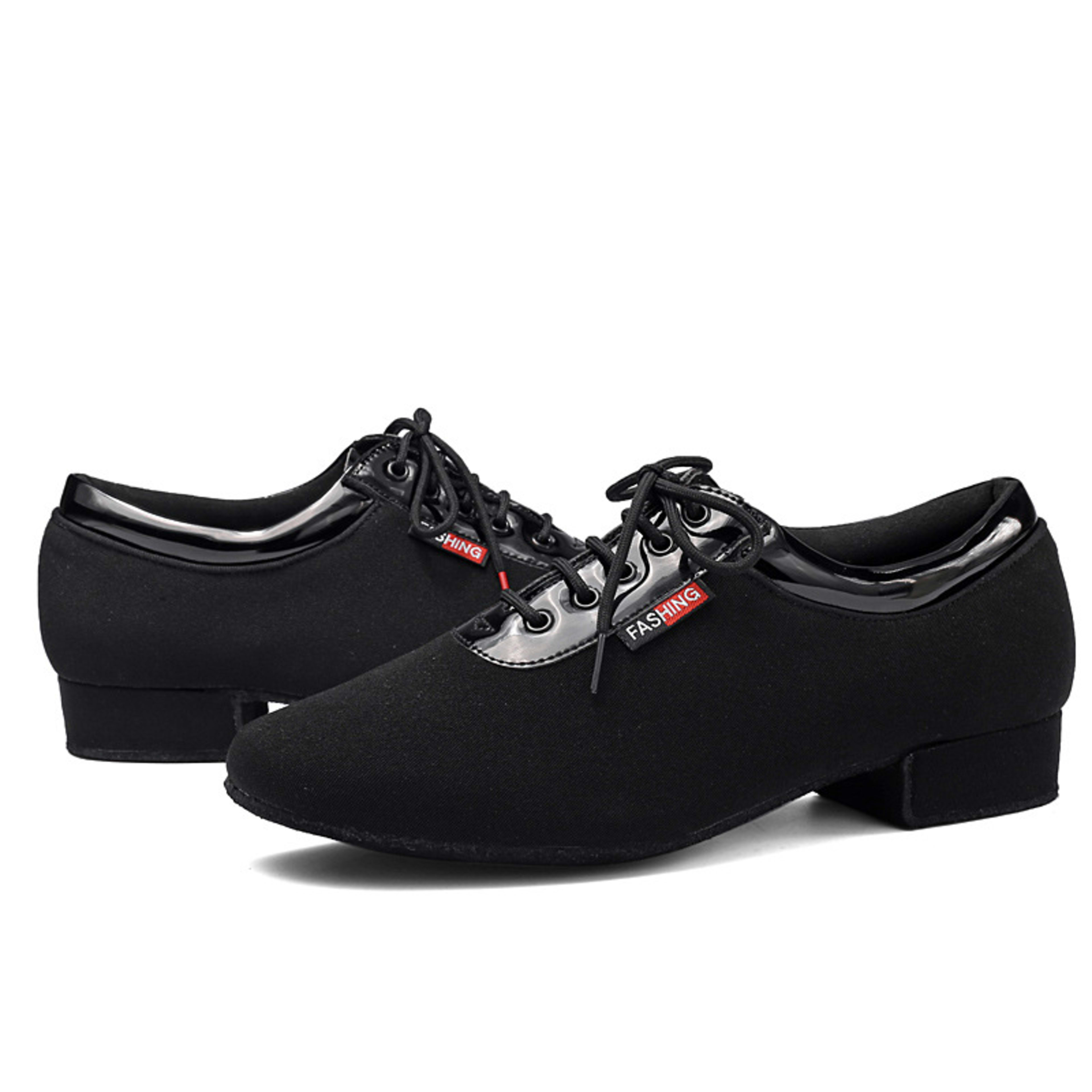 Wupamo Mens Modern Dance Shoes For Waltz, Tango, And Ballroom Dancing Indoor Soft-soled Shoes In Larger Sizes 2