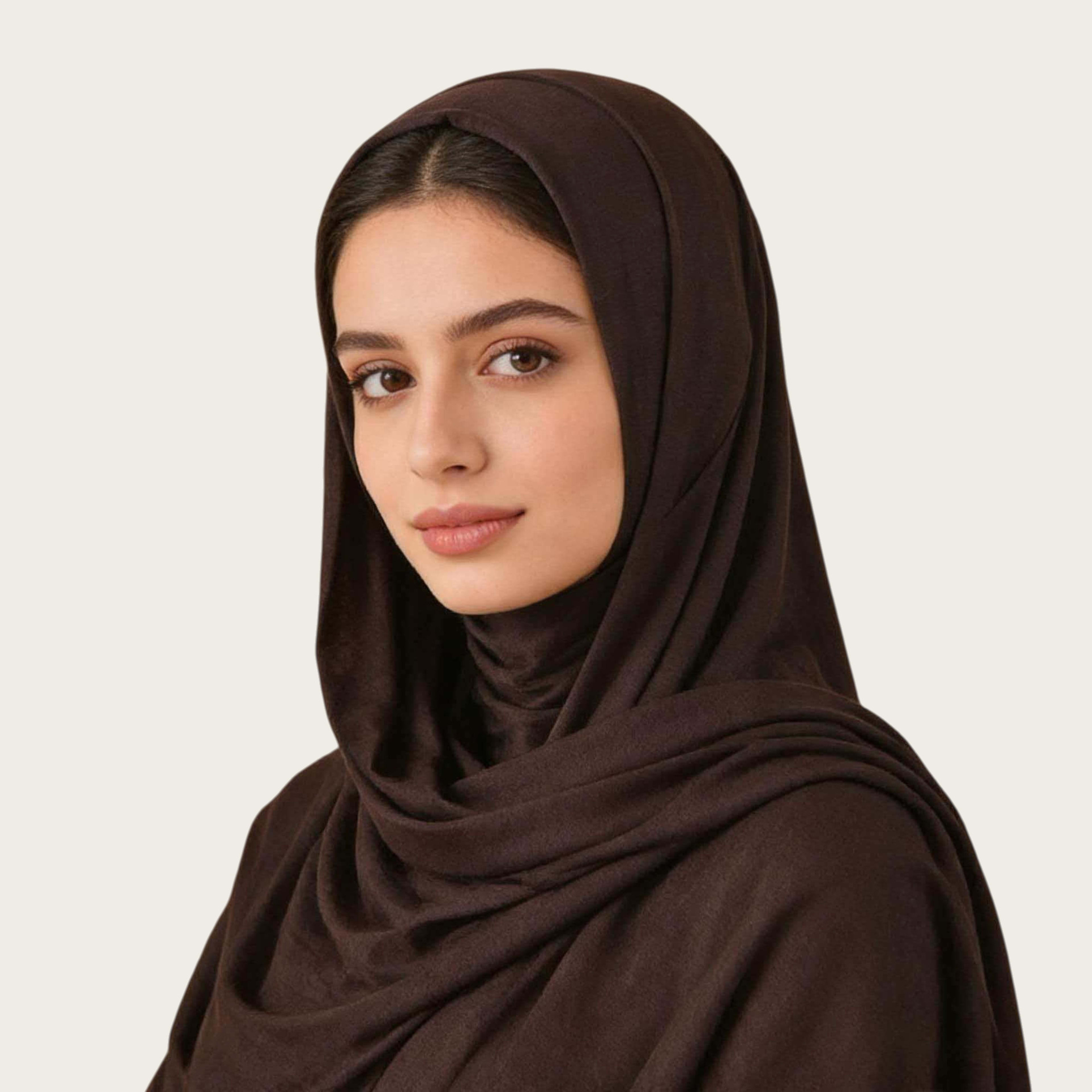 Mercerized Cotton Trendy Versatile Scarf Solid-color Long Scarf 24
