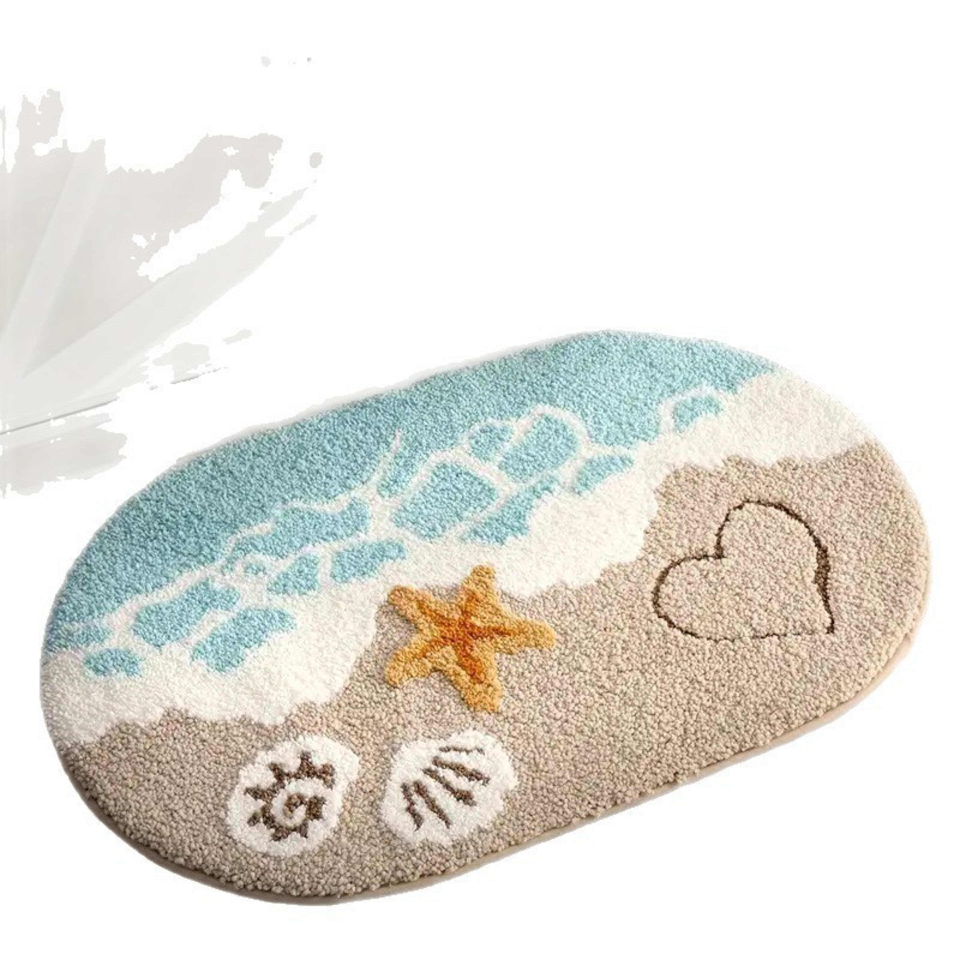 Wear-resistant Bedside Rug Doorway Water-absorbent Non-slip Doormat 10