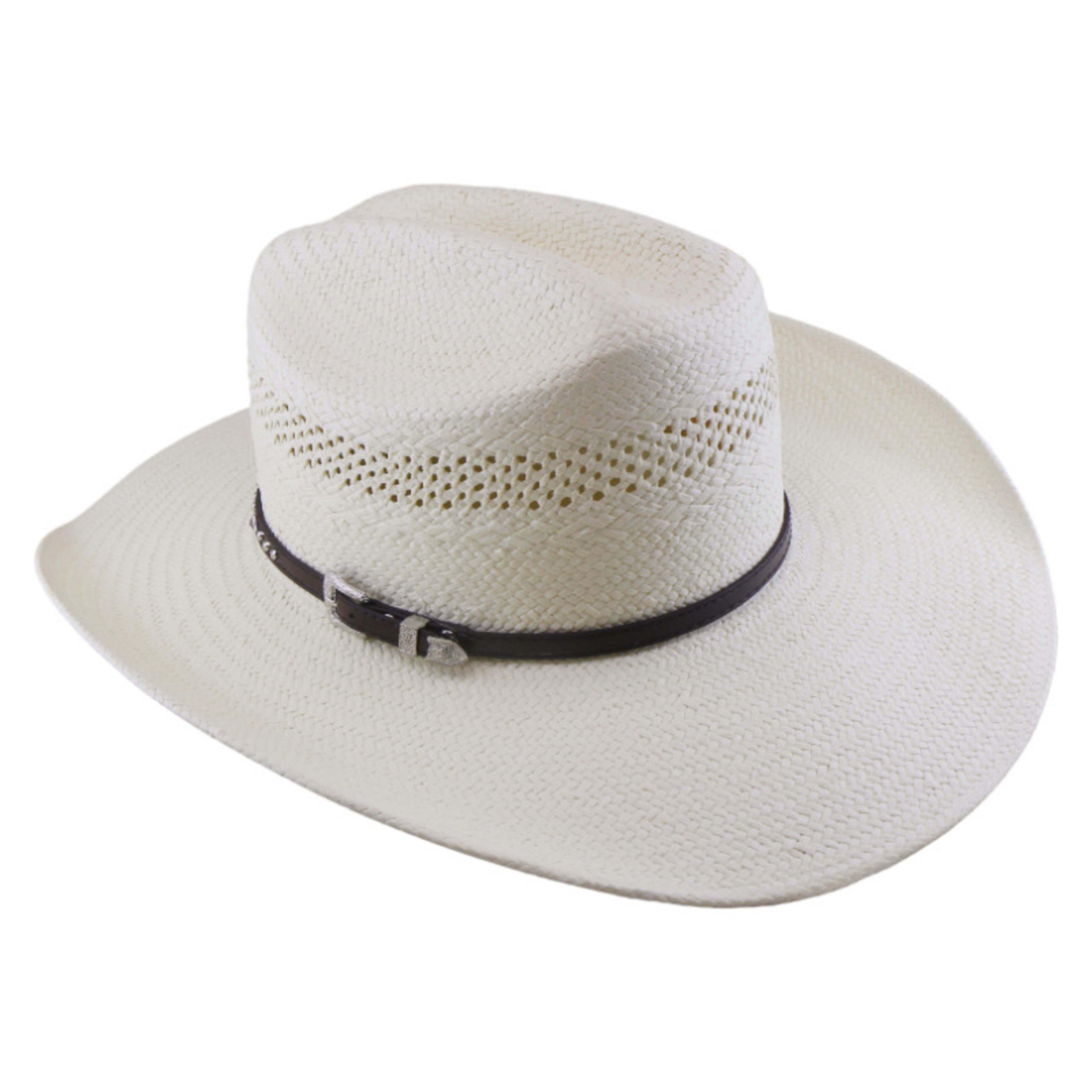 Knights Cap Cowboy Hat Five-point Straw-brimmed Cowboy Hat