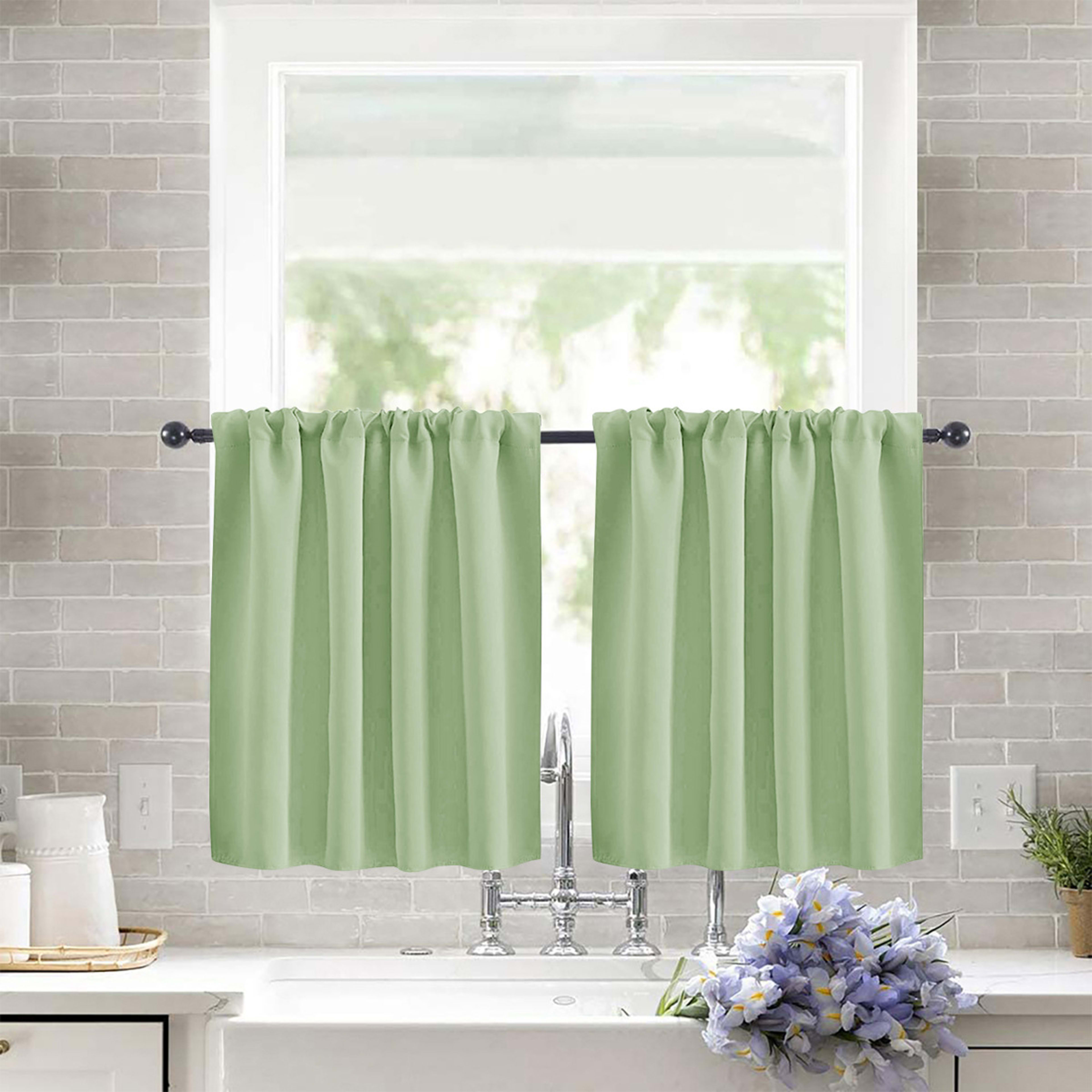 Shade Solid-color  High-precision Short Curtain 9
