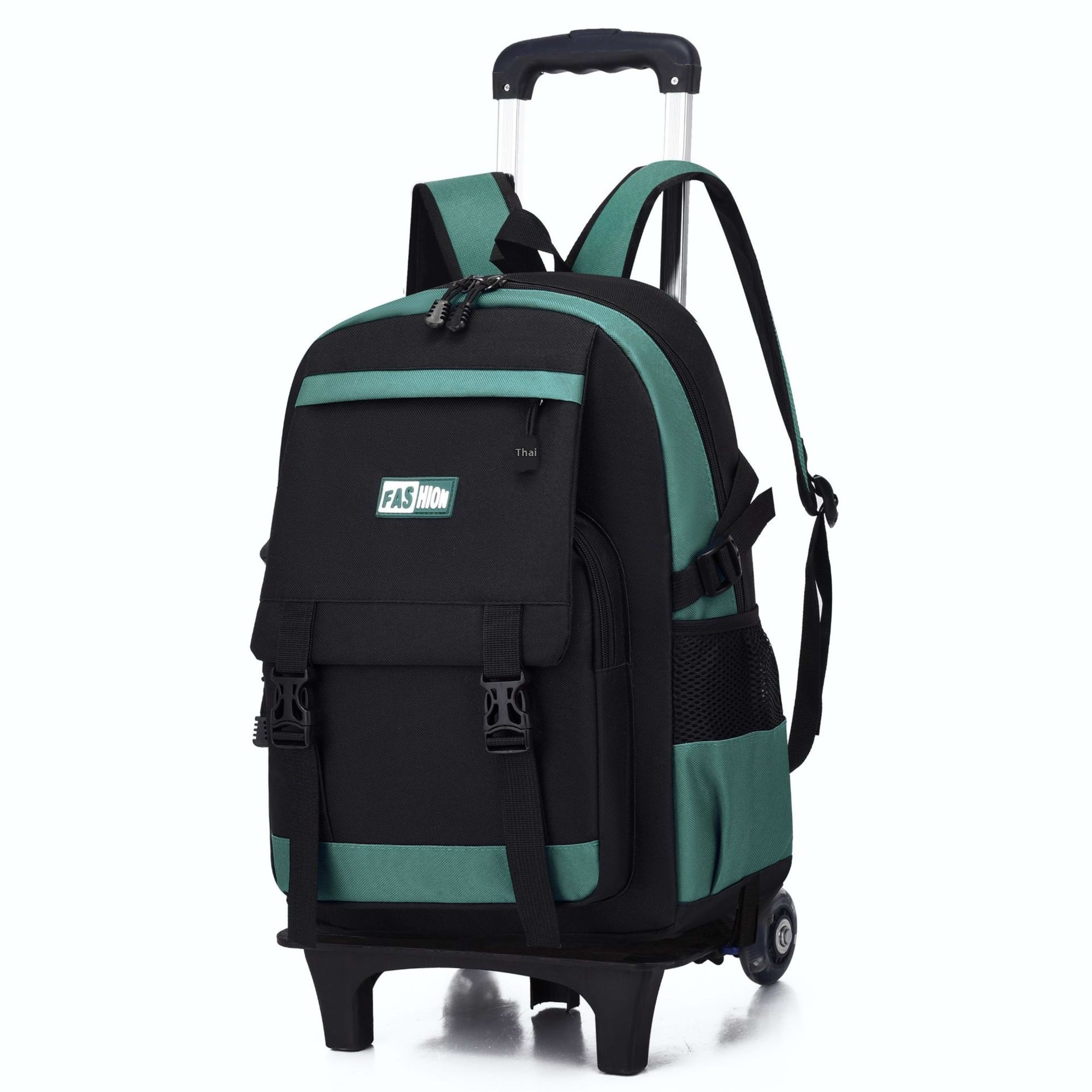 Leisure Primary School Student Large Capacity Pull Rod Backpack 12