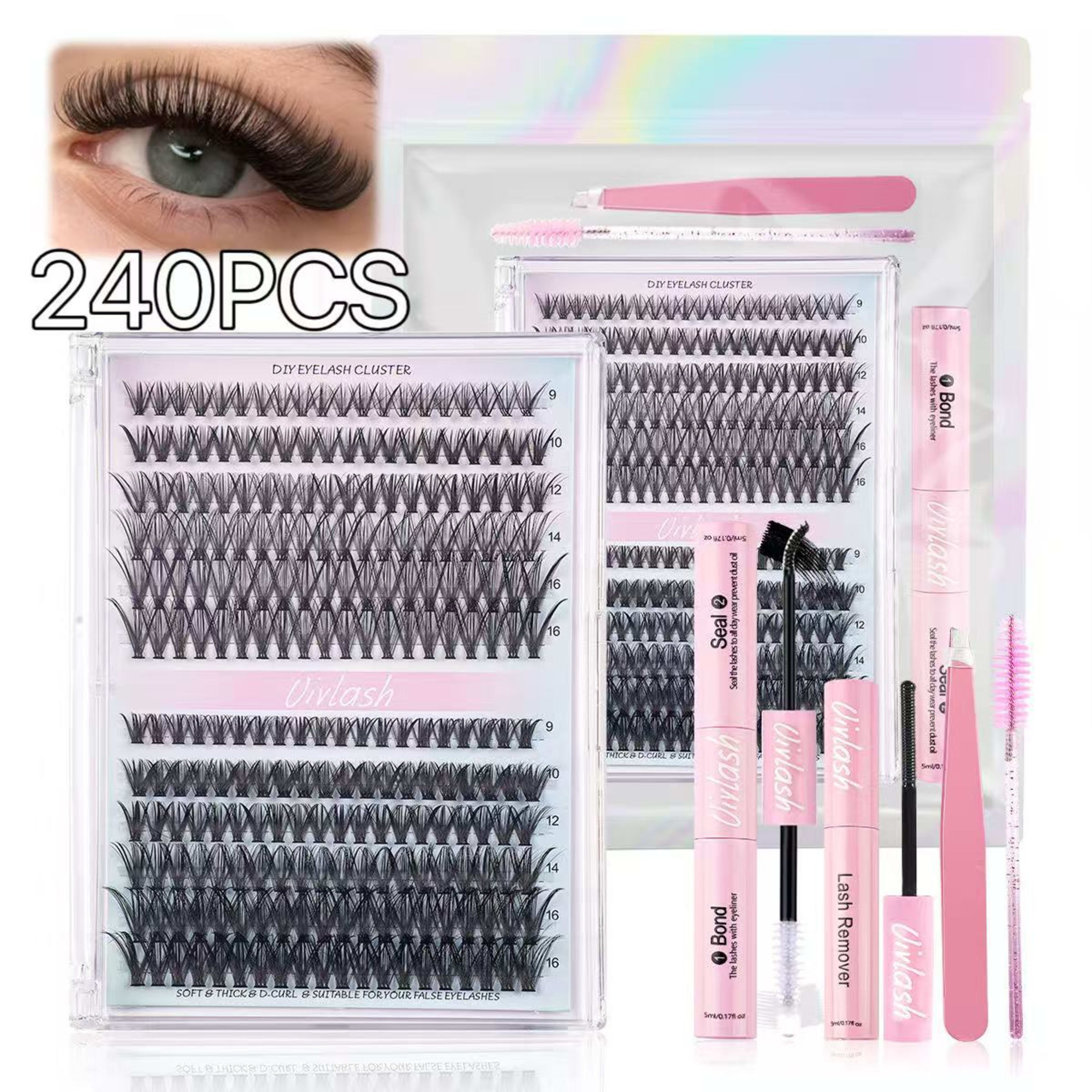 Cross-border Bestseller 30D40D Single-cluster False Eyelashes 3
