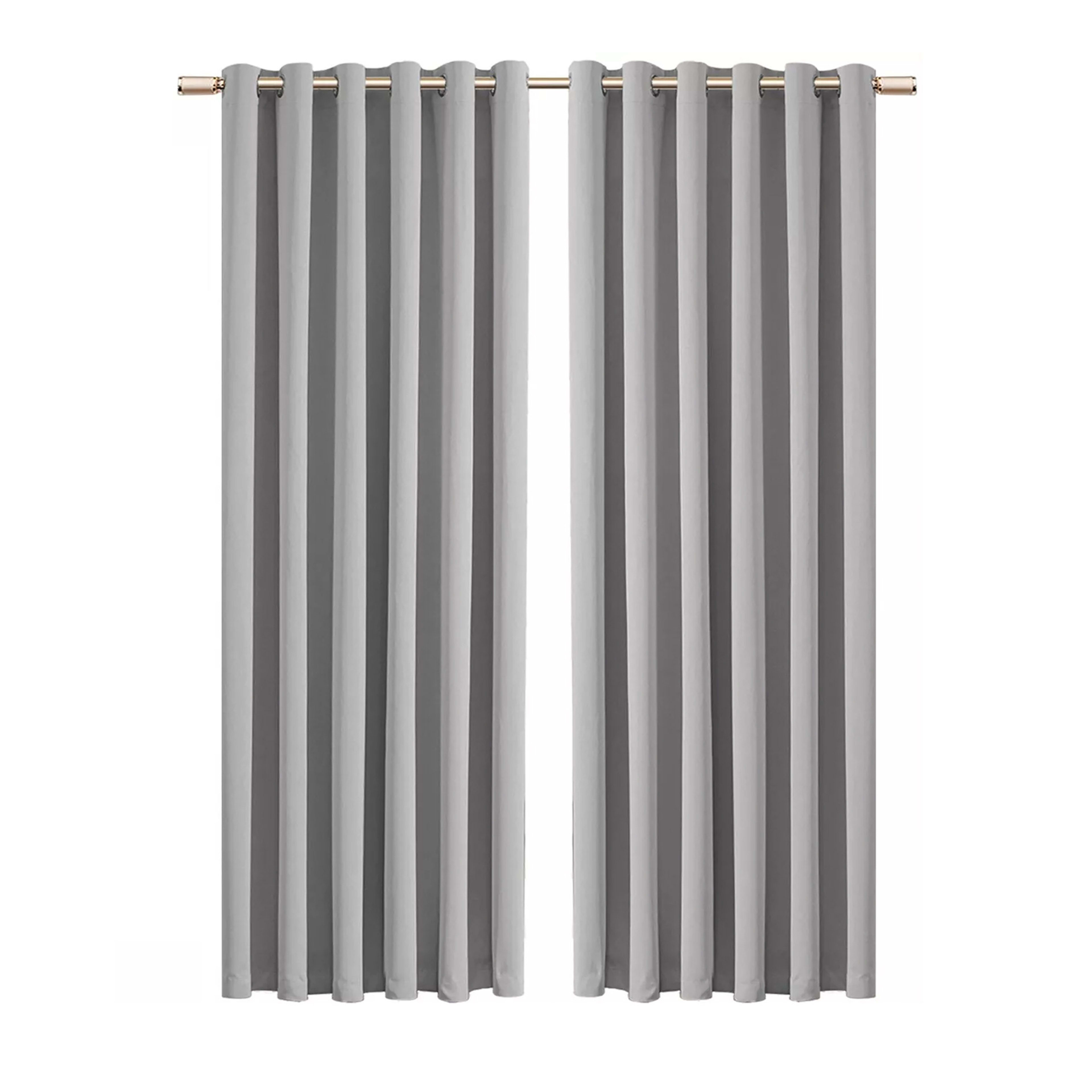 Amazon Cross-border Curtain Thickened Non-glossy Fabric Curtain Sun-blocking Heat-insulating Shade Wholesale Modern Mini 5