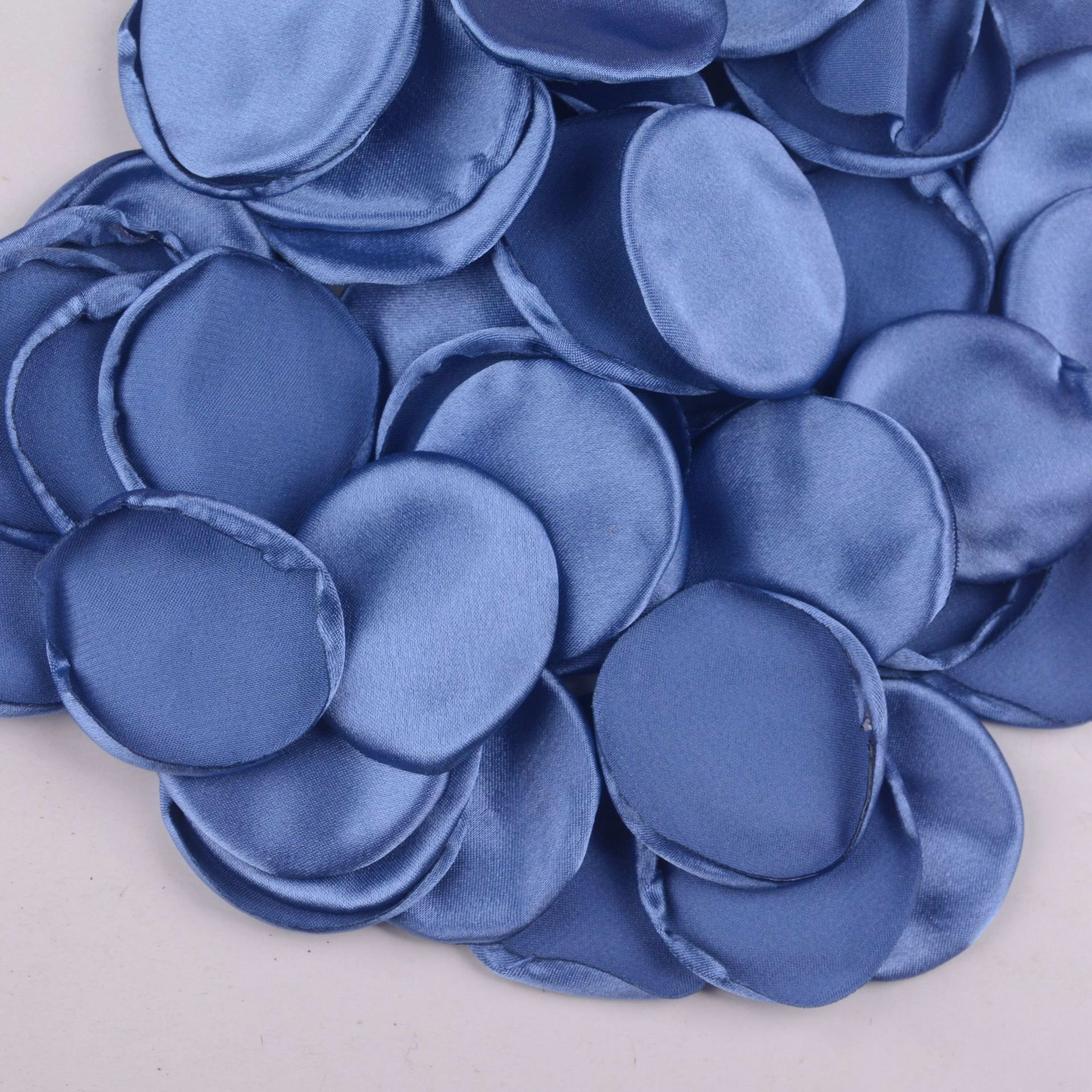 4cm Silk Rose Burnt Edge Petals Wedding Glowing Cream Powder Laminate 22