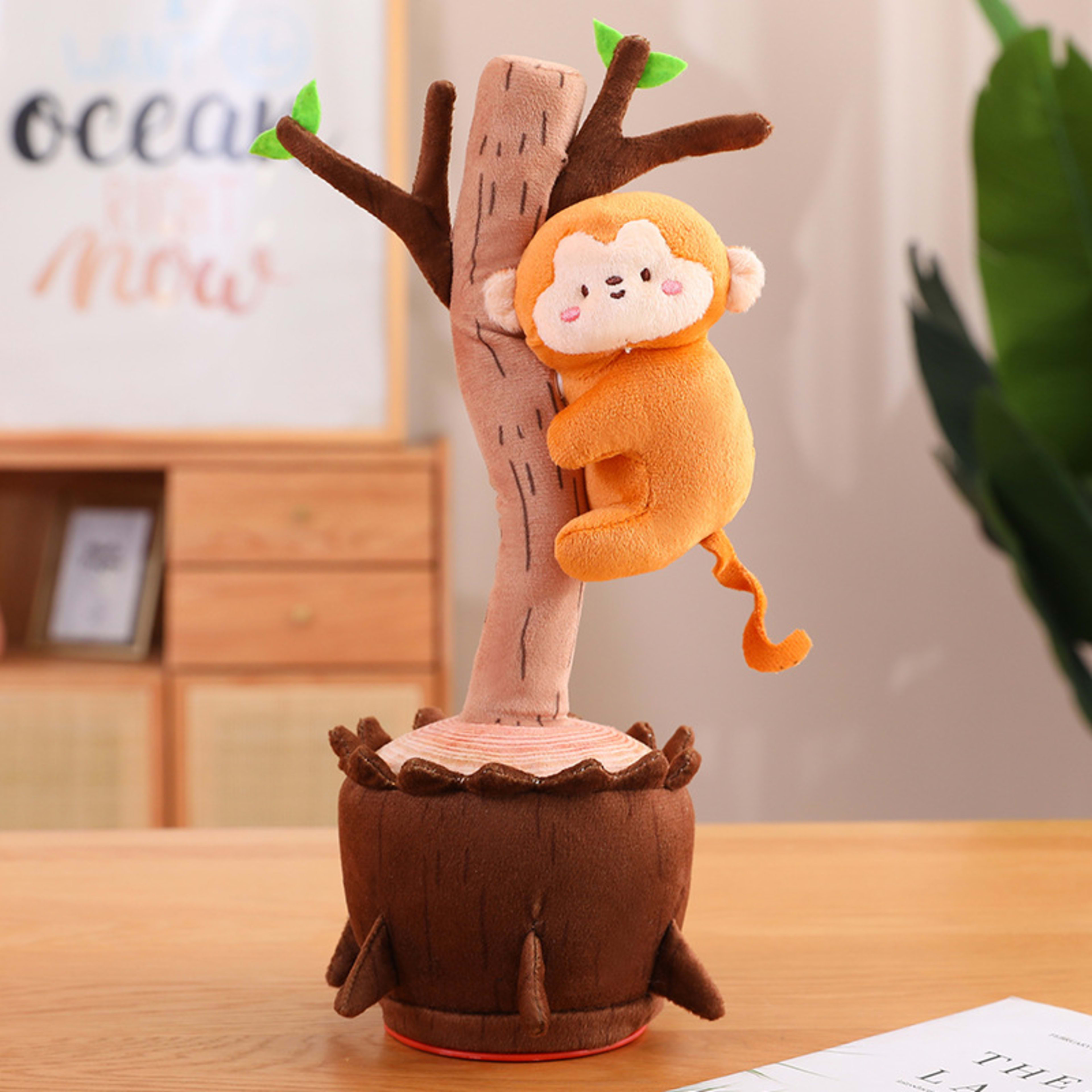 Cartoon Animal Cactus Electric Toy 8