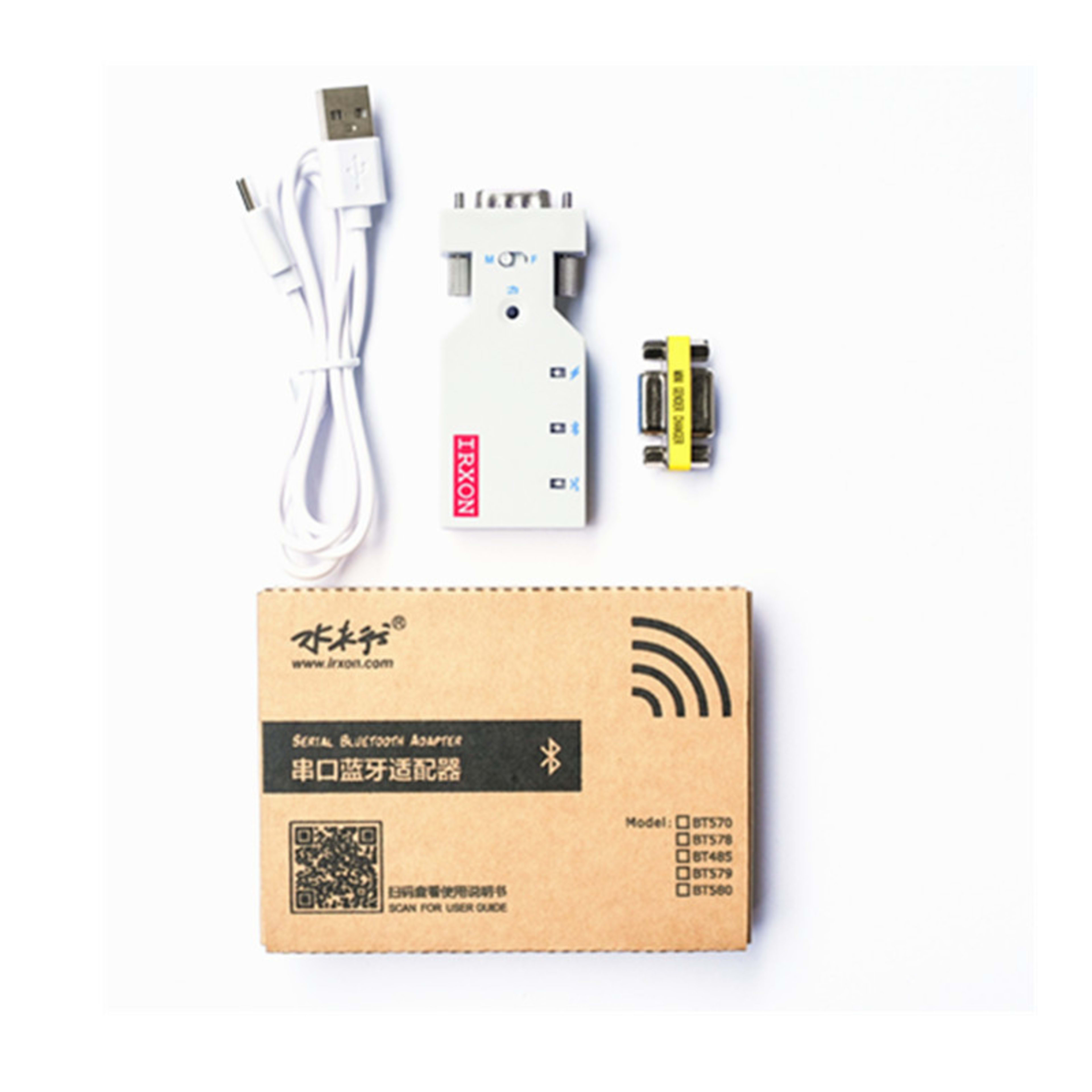 Wireless Transparent Total Station Serial Port Bluetooth Adapter 5
