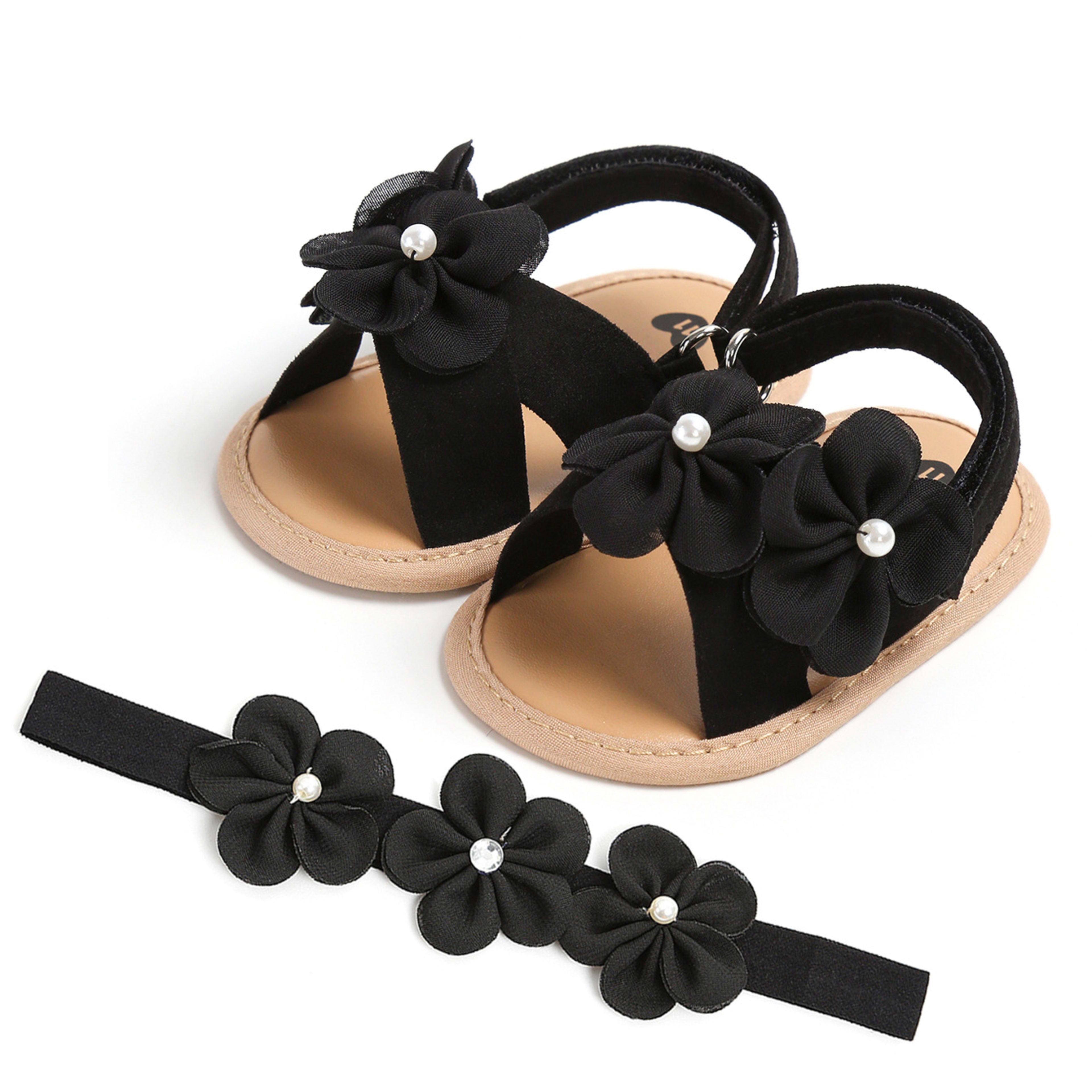 Fashionable Little Plum Blossom Baby Toddler Sandals 2