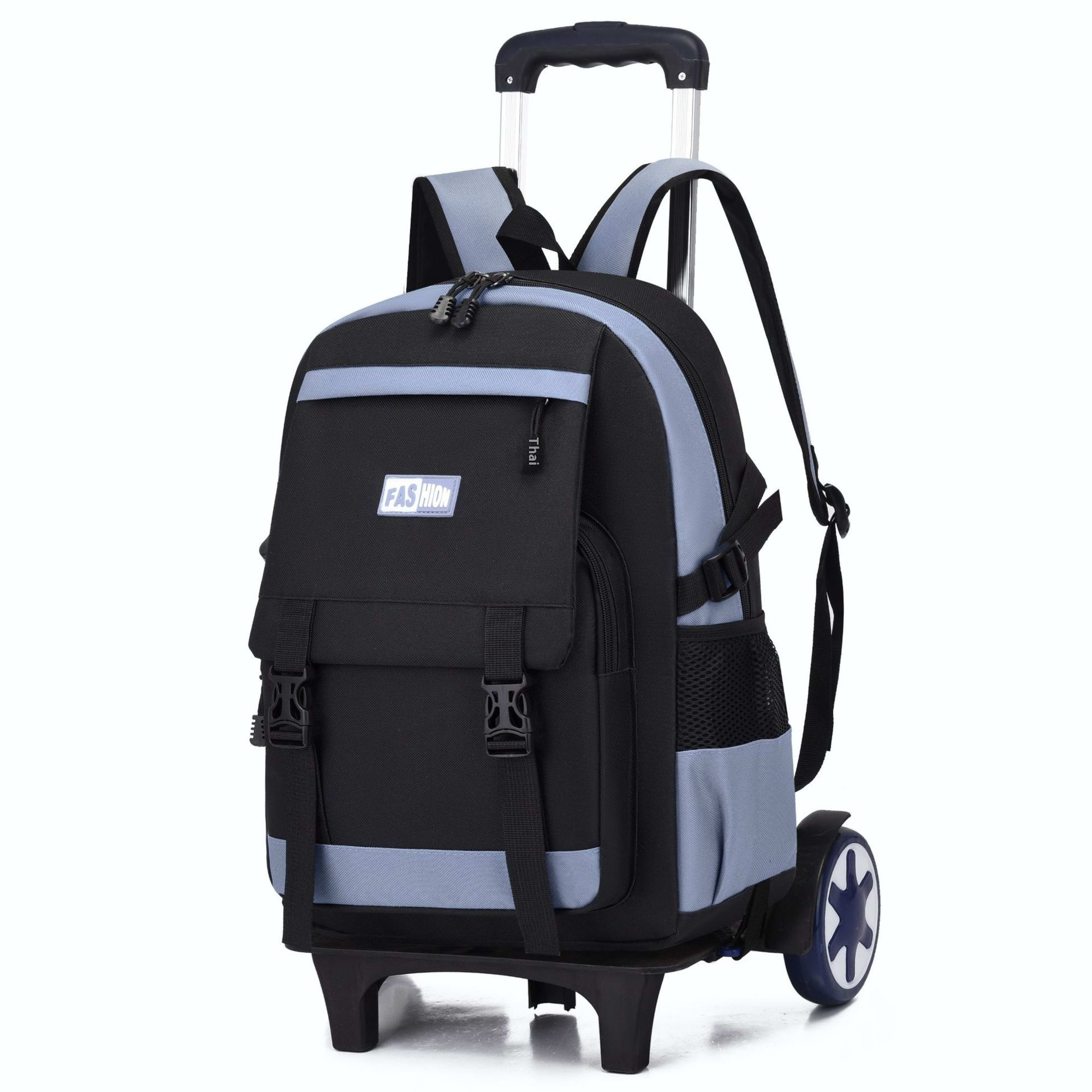 Leisure Primary School Student Large Capacity Pull Rod Backpack 11