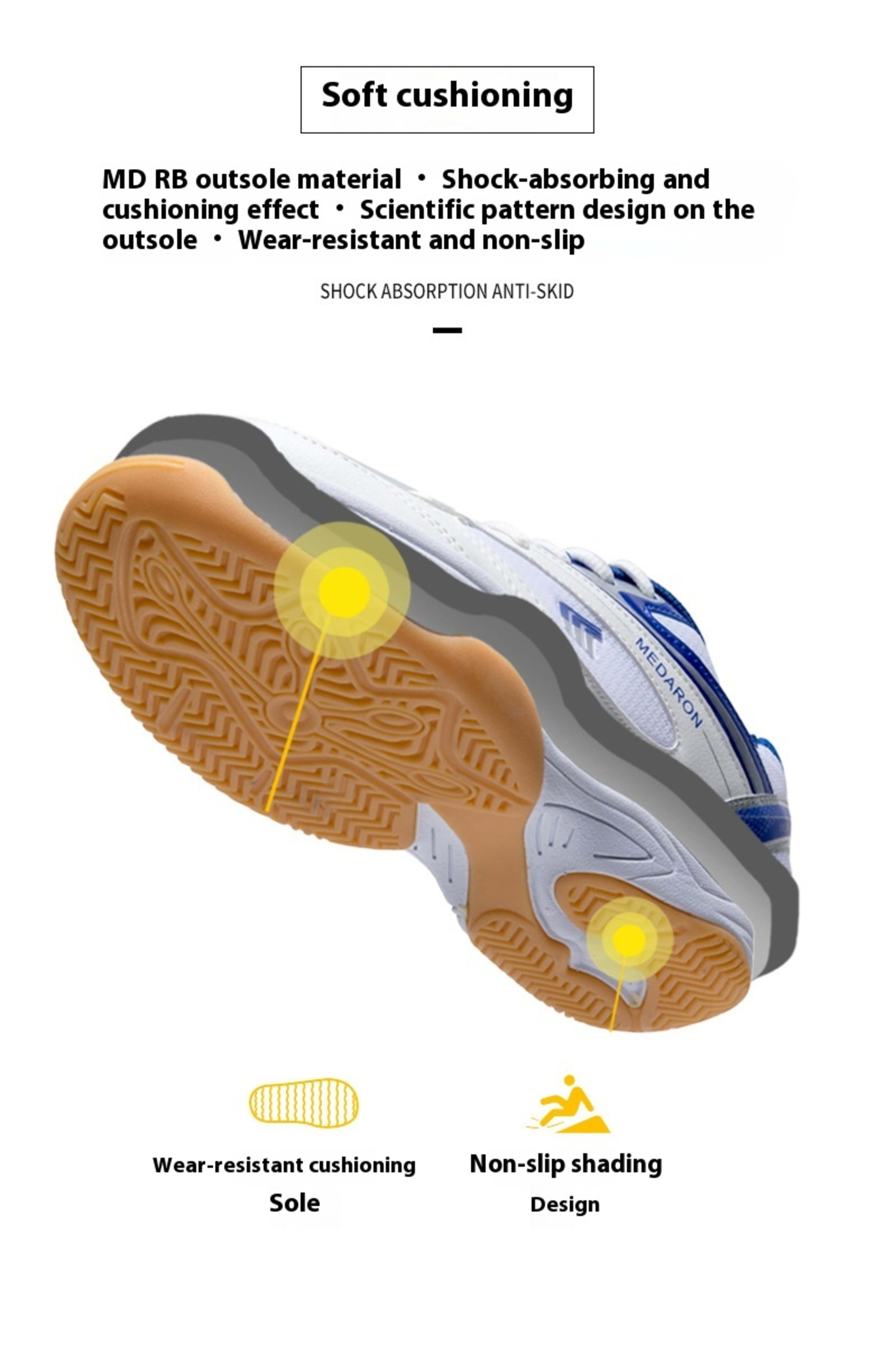 Mesh Table Tennis Sneaker Competition Training Running Shoes 19