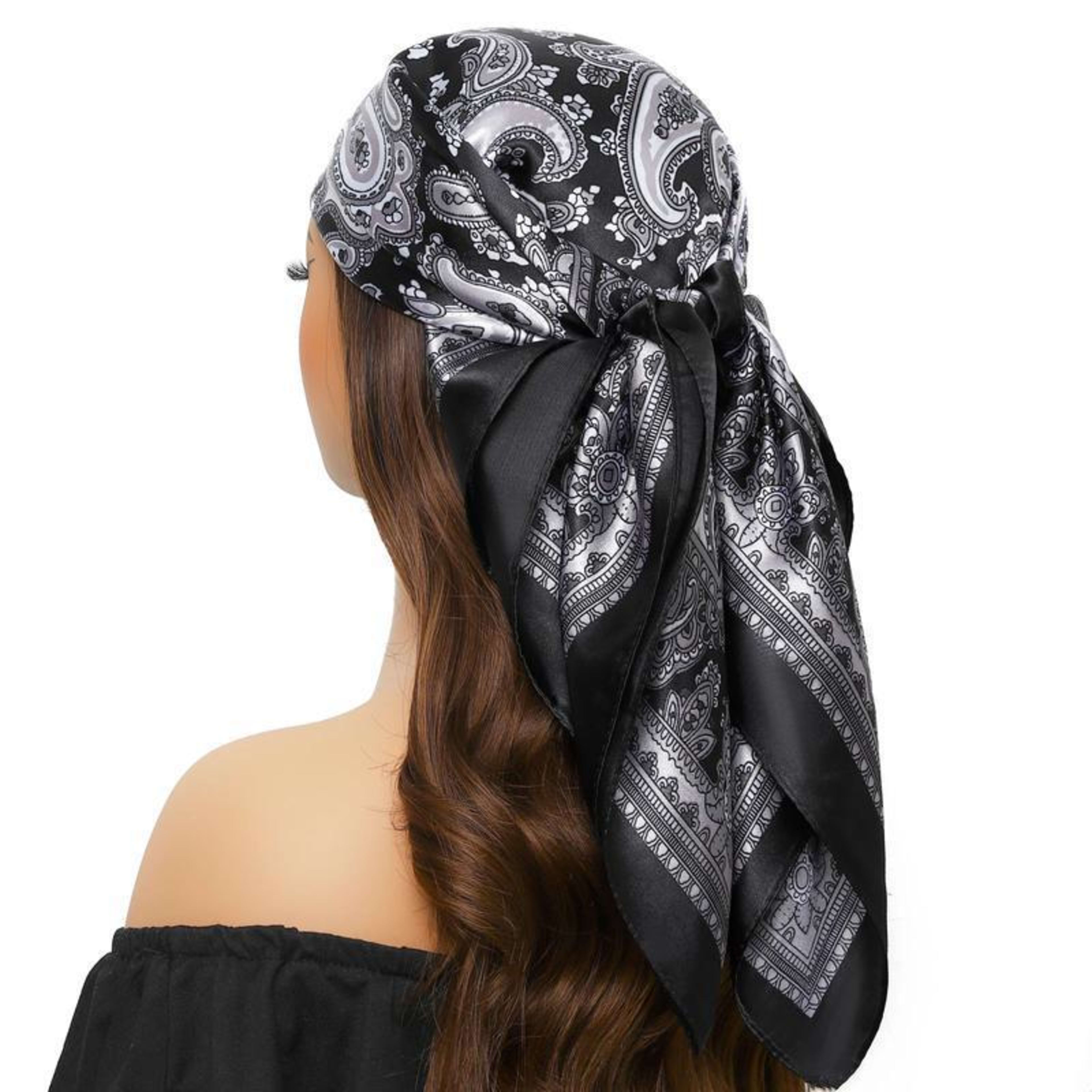 Women's Creative Printed All-Match Shawl Headscarf 20