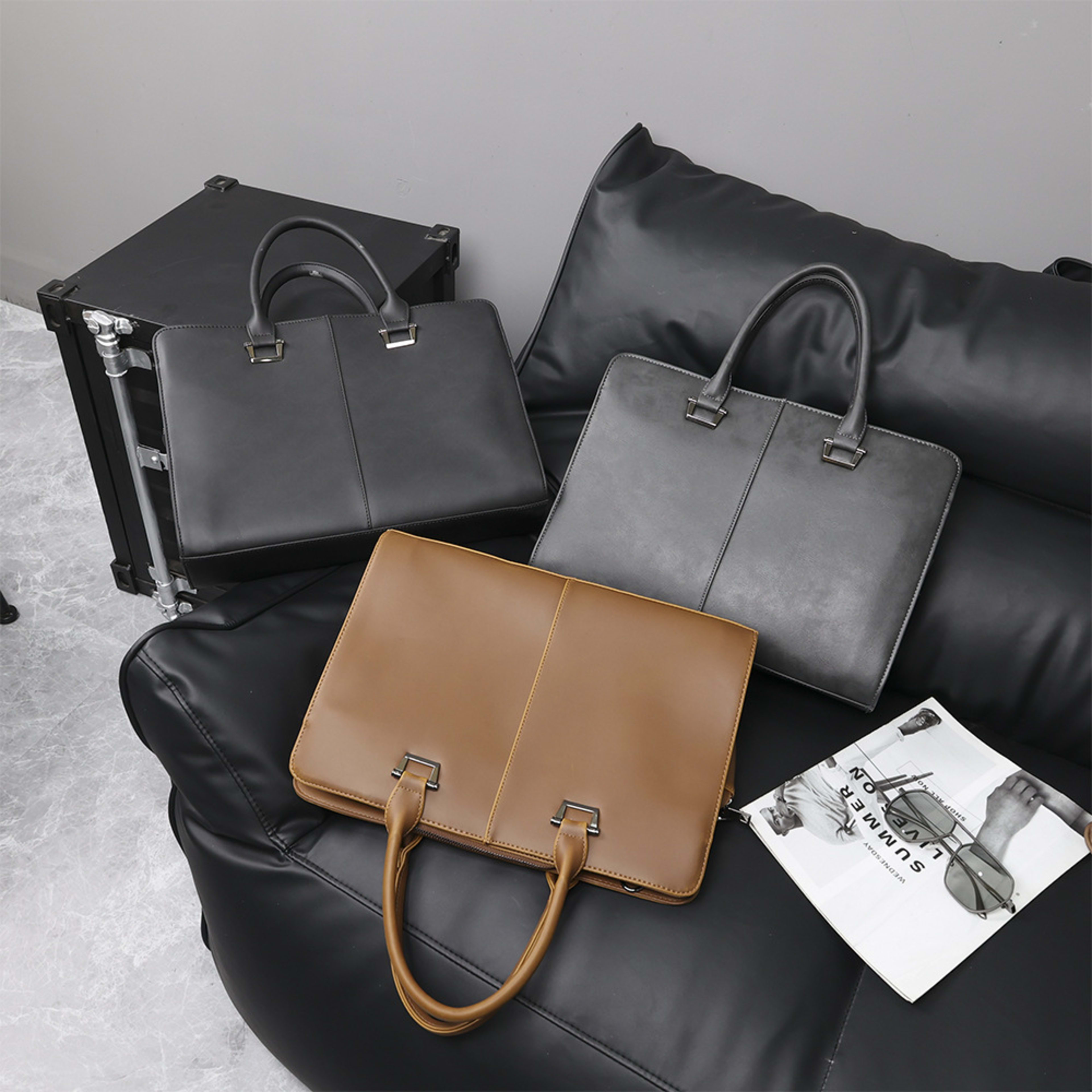 Fashion Portable Shoulder Messenger Bag Business 5