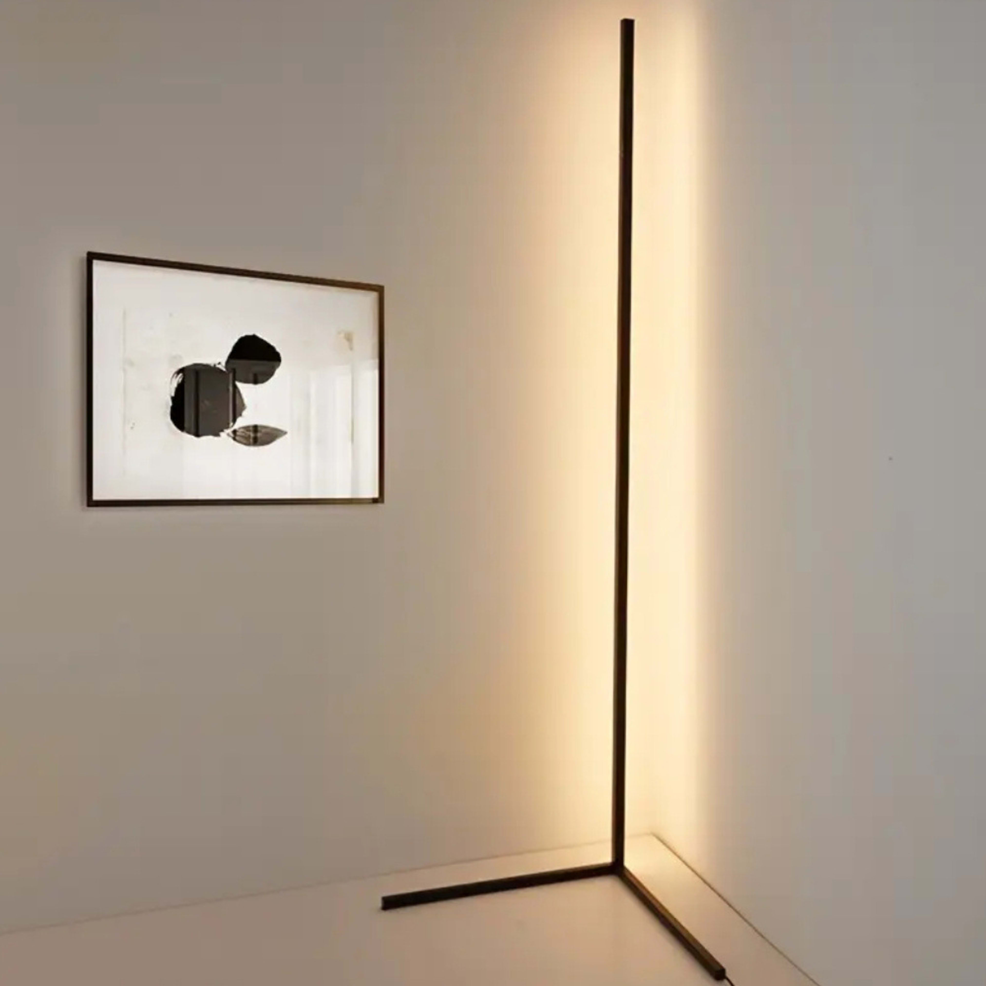 Warm White Tricolor Floor Lamp Adjustable 5