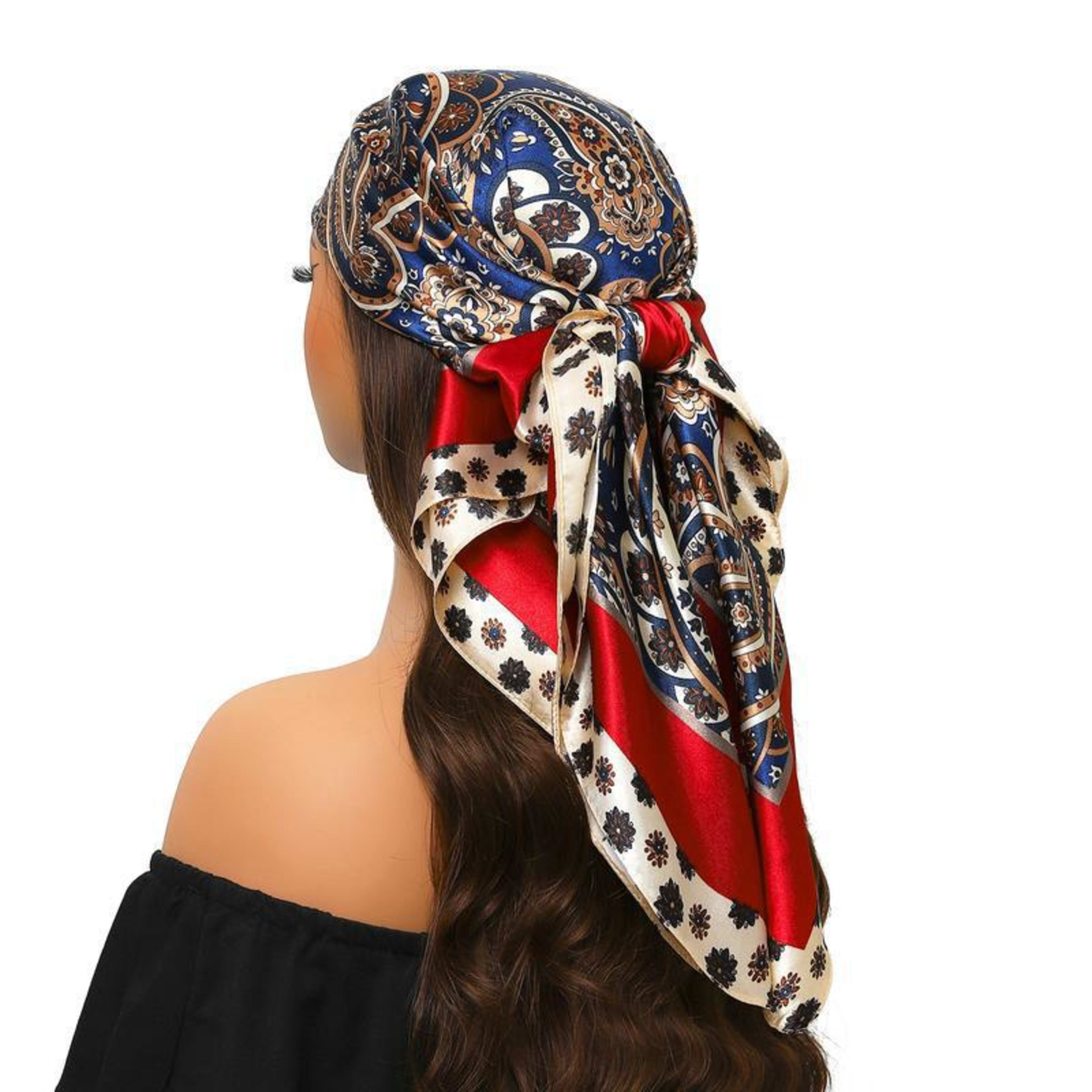 Women's Creative Printed All-Match Shawl Headscarf 49