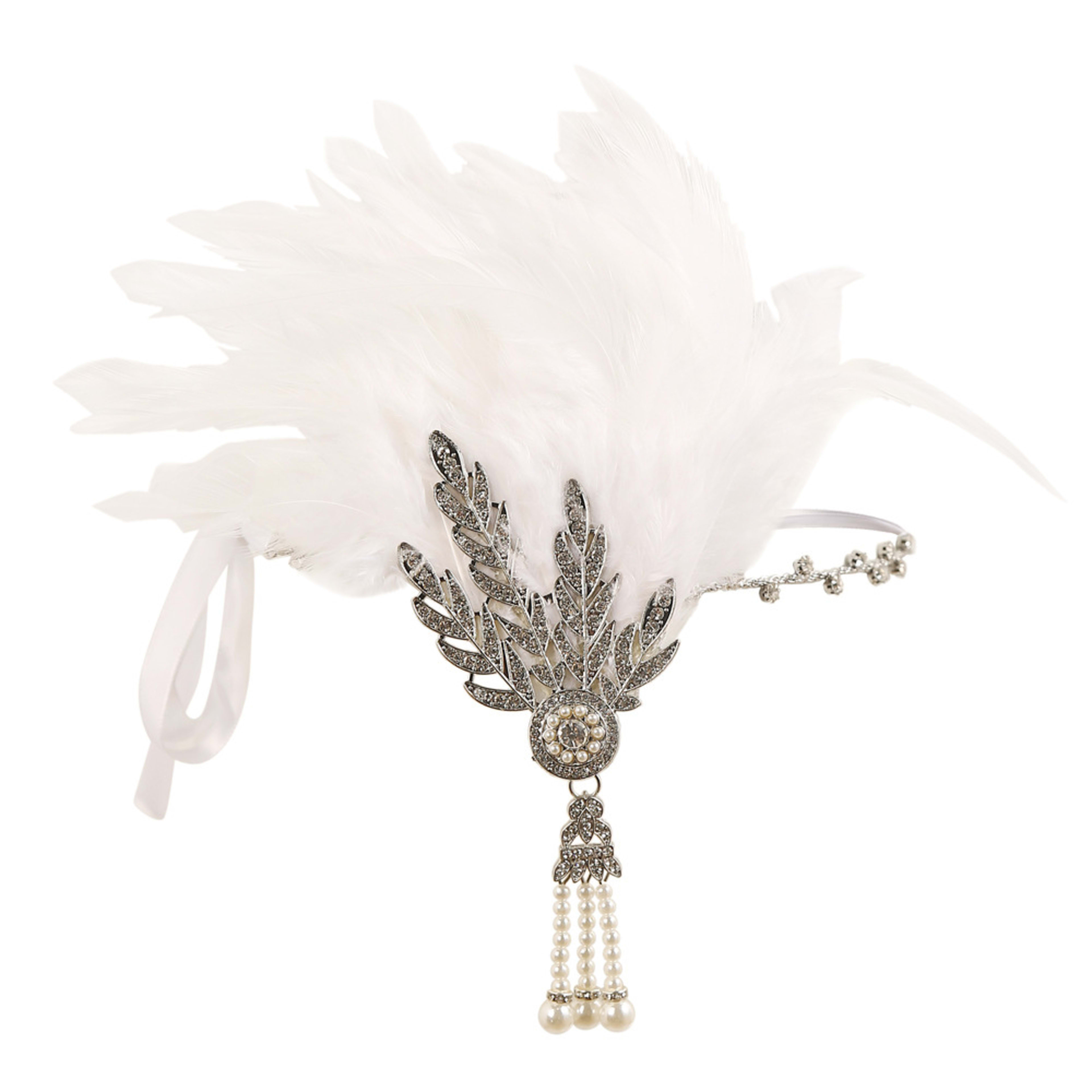 Masquerade Feather Headpiece Cross-Border Vintage Hair Band In European And American Style 7