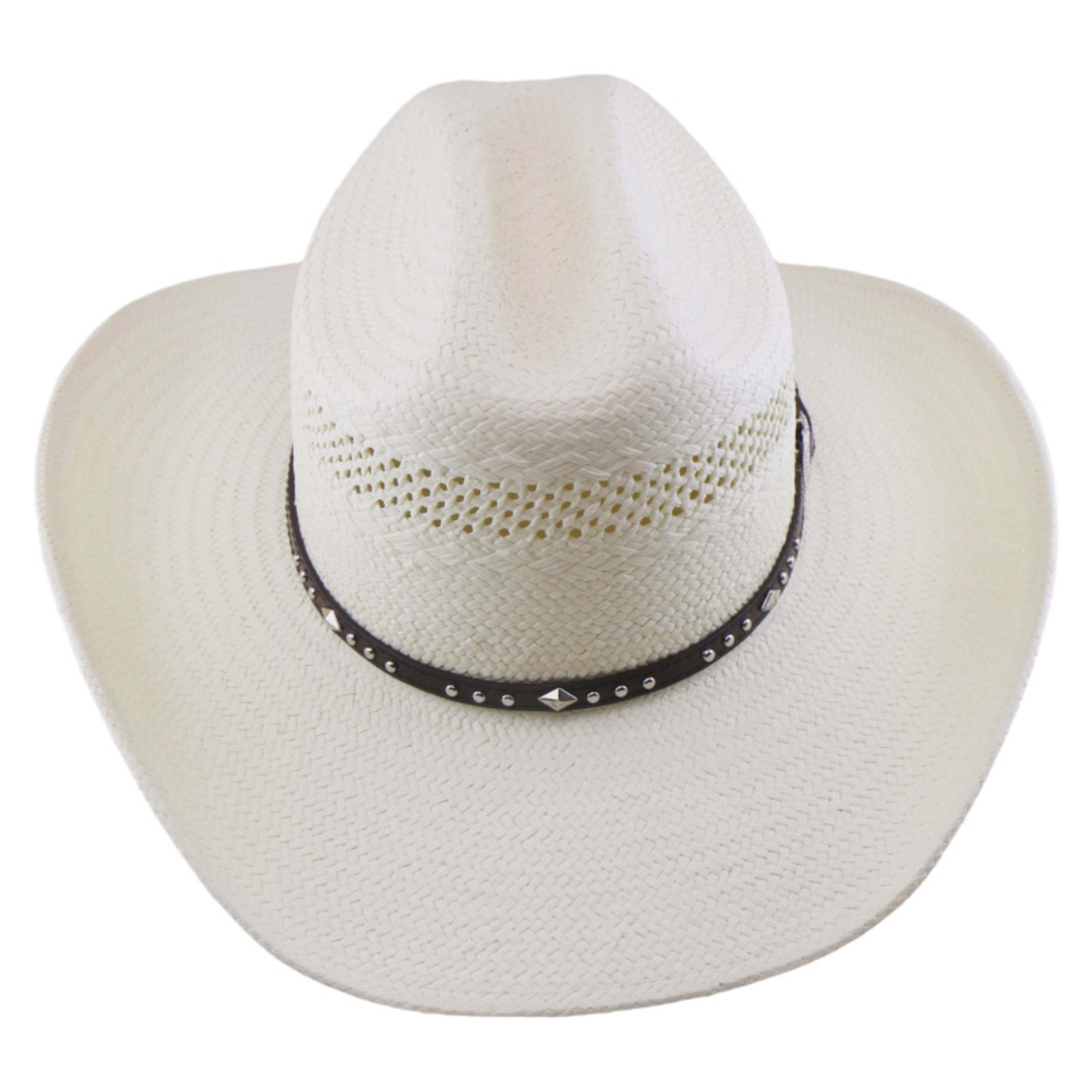 Knights Cap Cowboy Hat Five-point Straw-brimmed Cowboy Hat 4