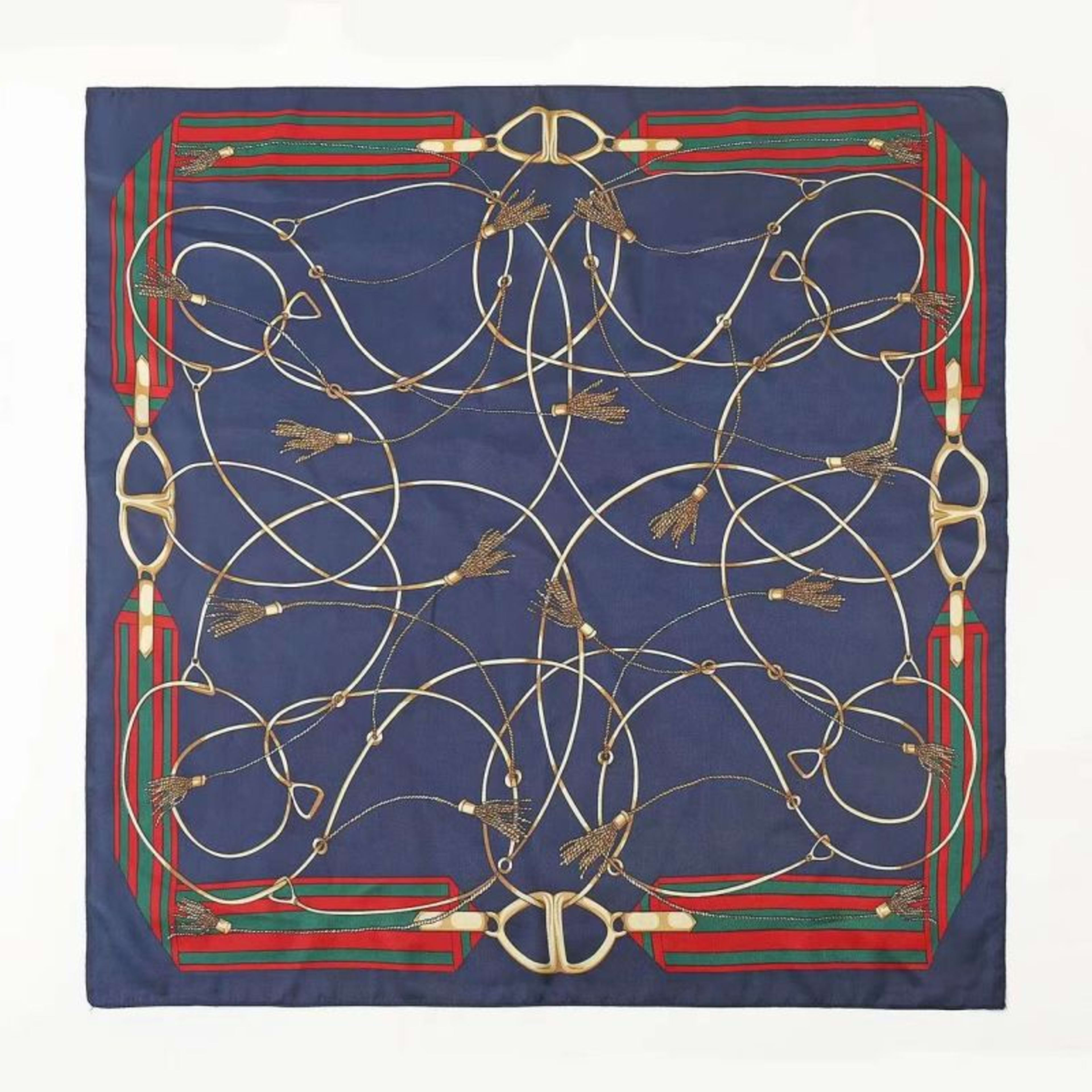 New High-end Twill Silk-look Square Scarf 78