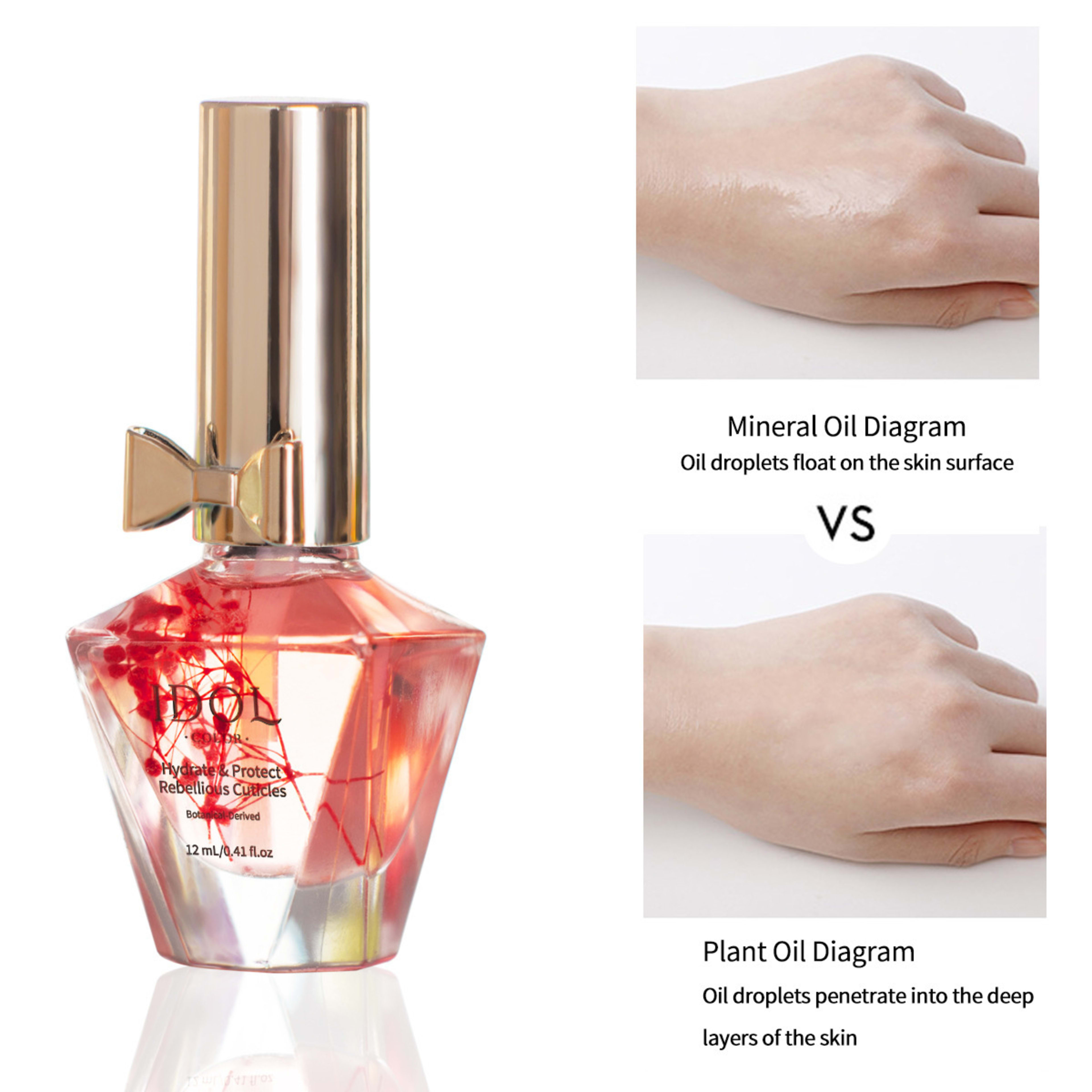 Plant Essential Cuticle Bow-shaped Nail Nourishing Manicure Cuticle Oil 7