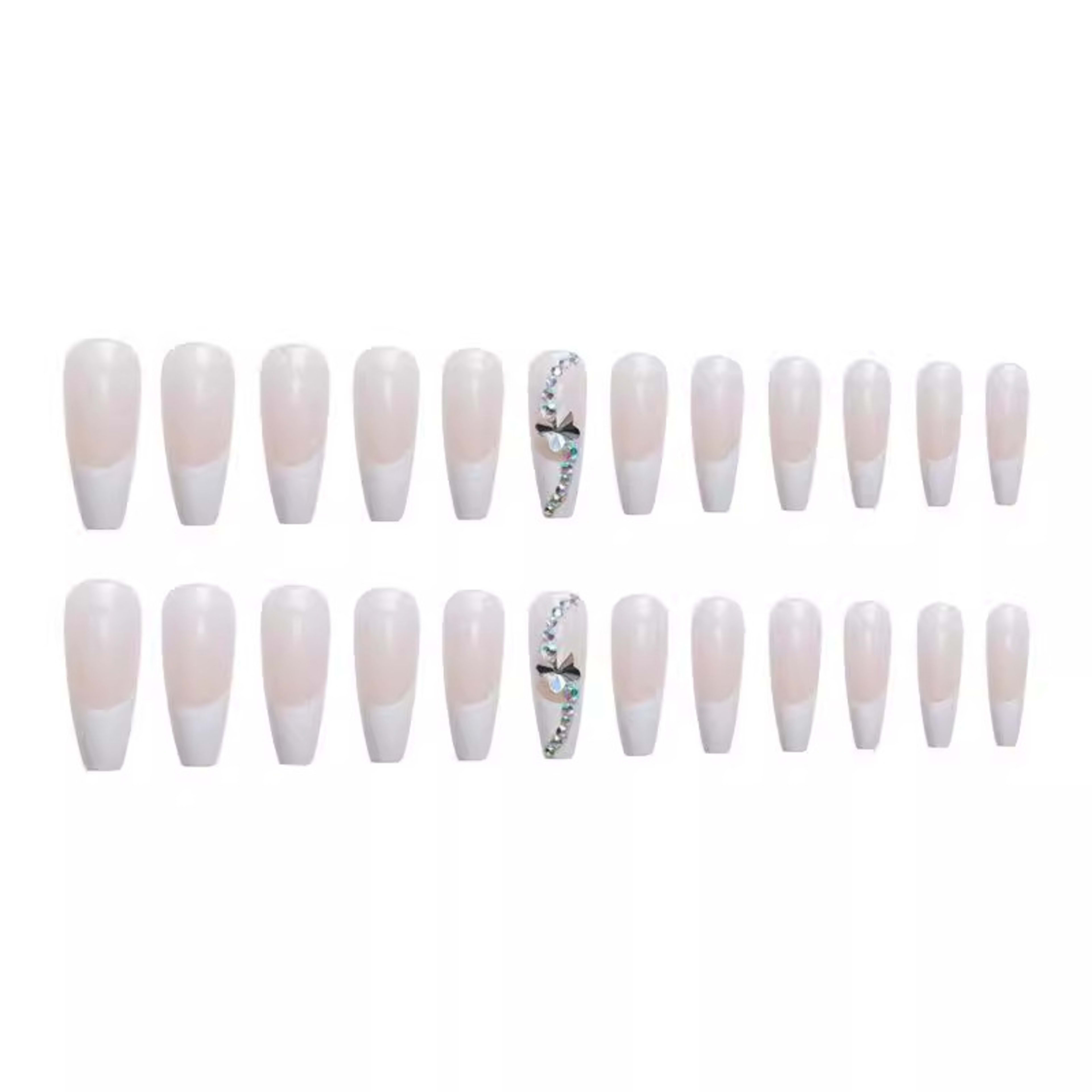 Butterfly Fake Nails Wearable Nail Stickers