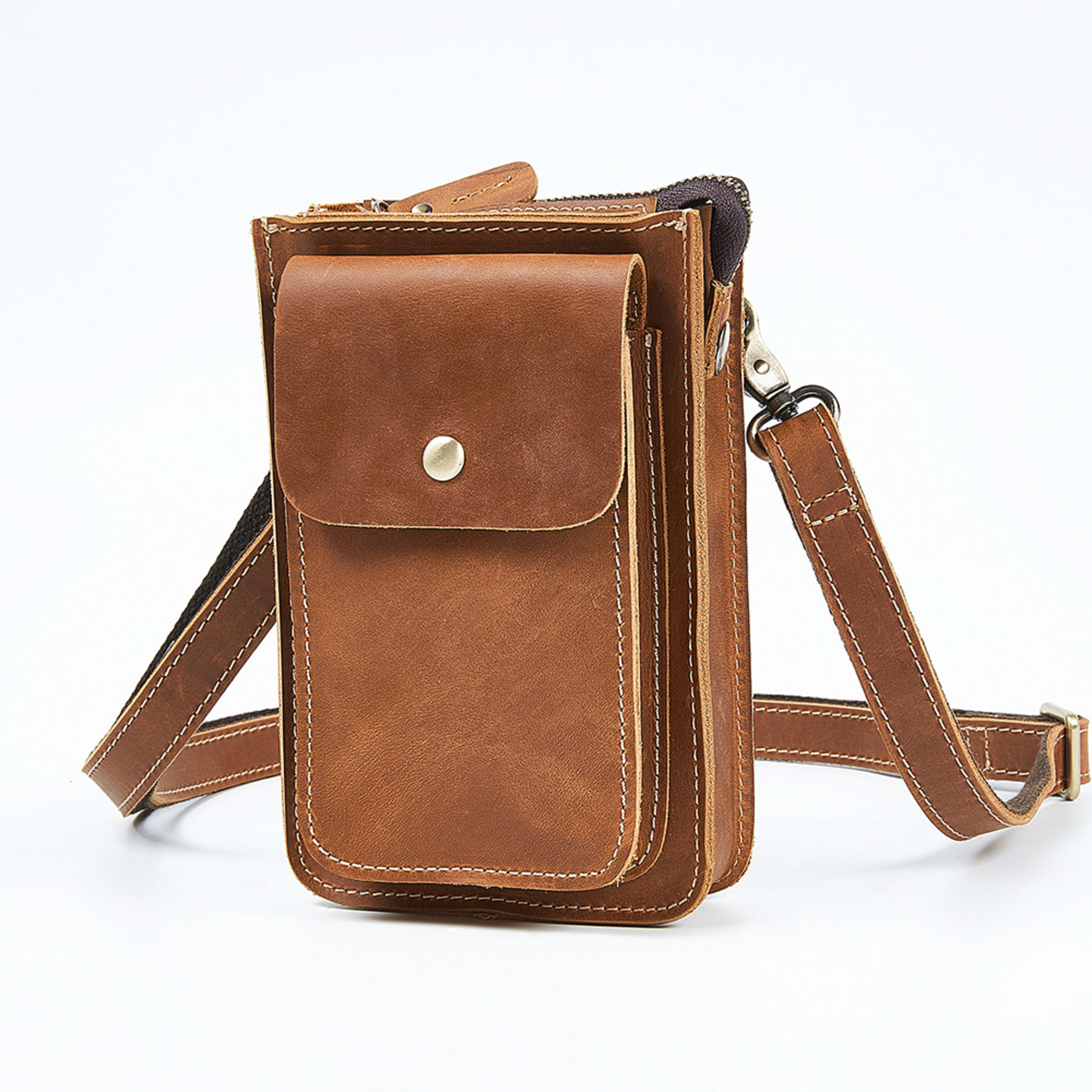Multi-functional Patchwork Phone Bag 4