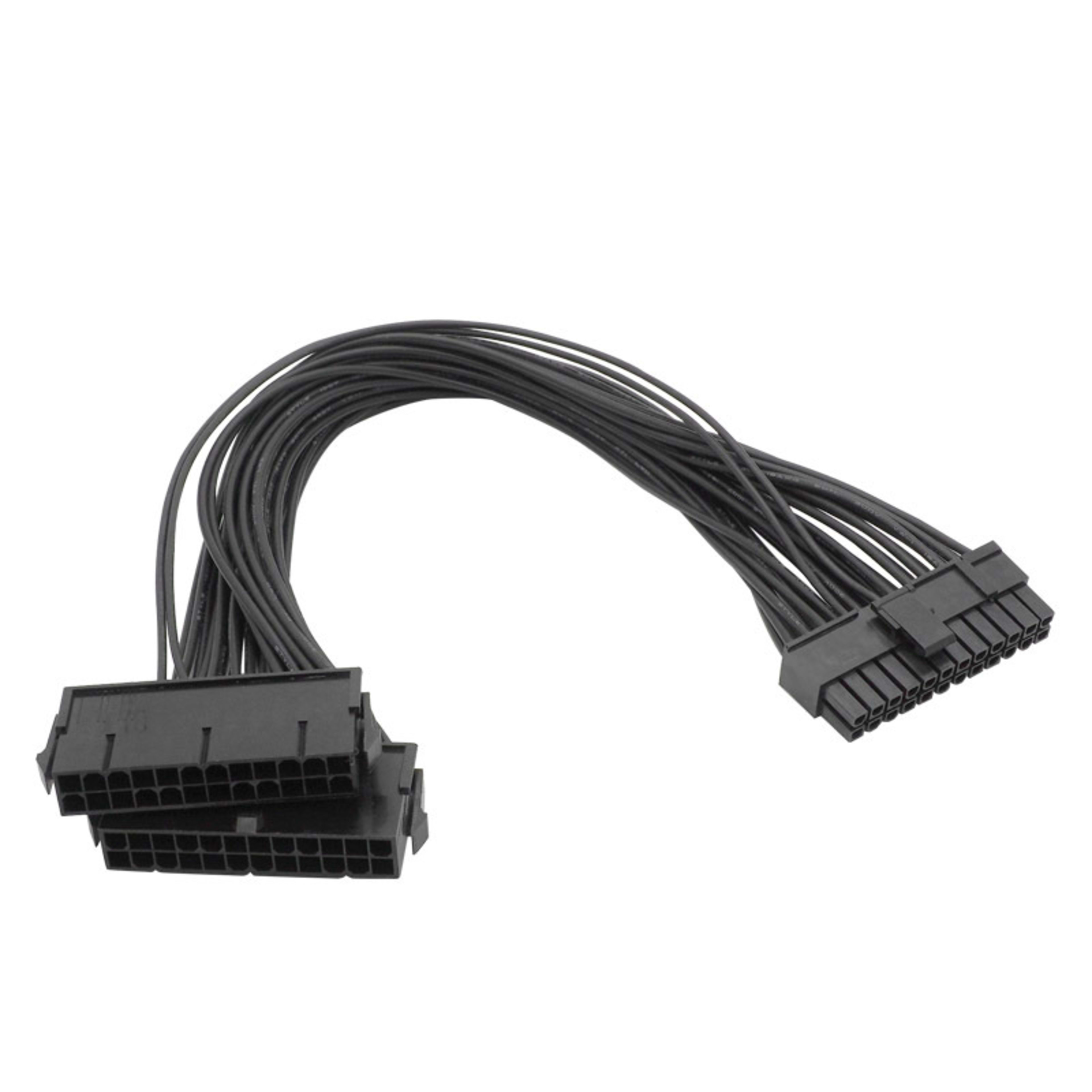 Dual-power Supply Synchronous Start Cable All-copper 24-pin To 4-pin Connector