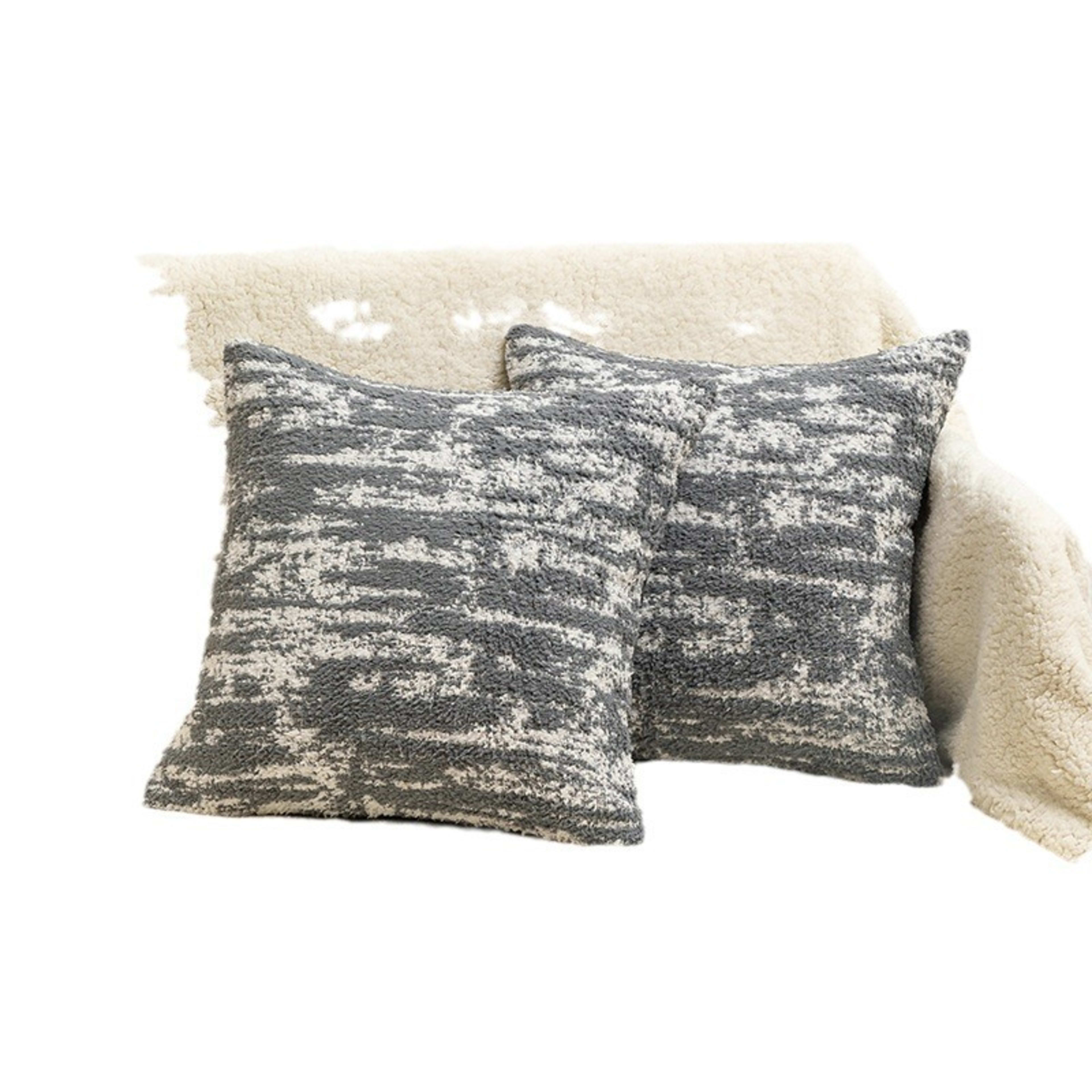 New Light-luxury Snowflake Mink Velvet Pillowcase 3
