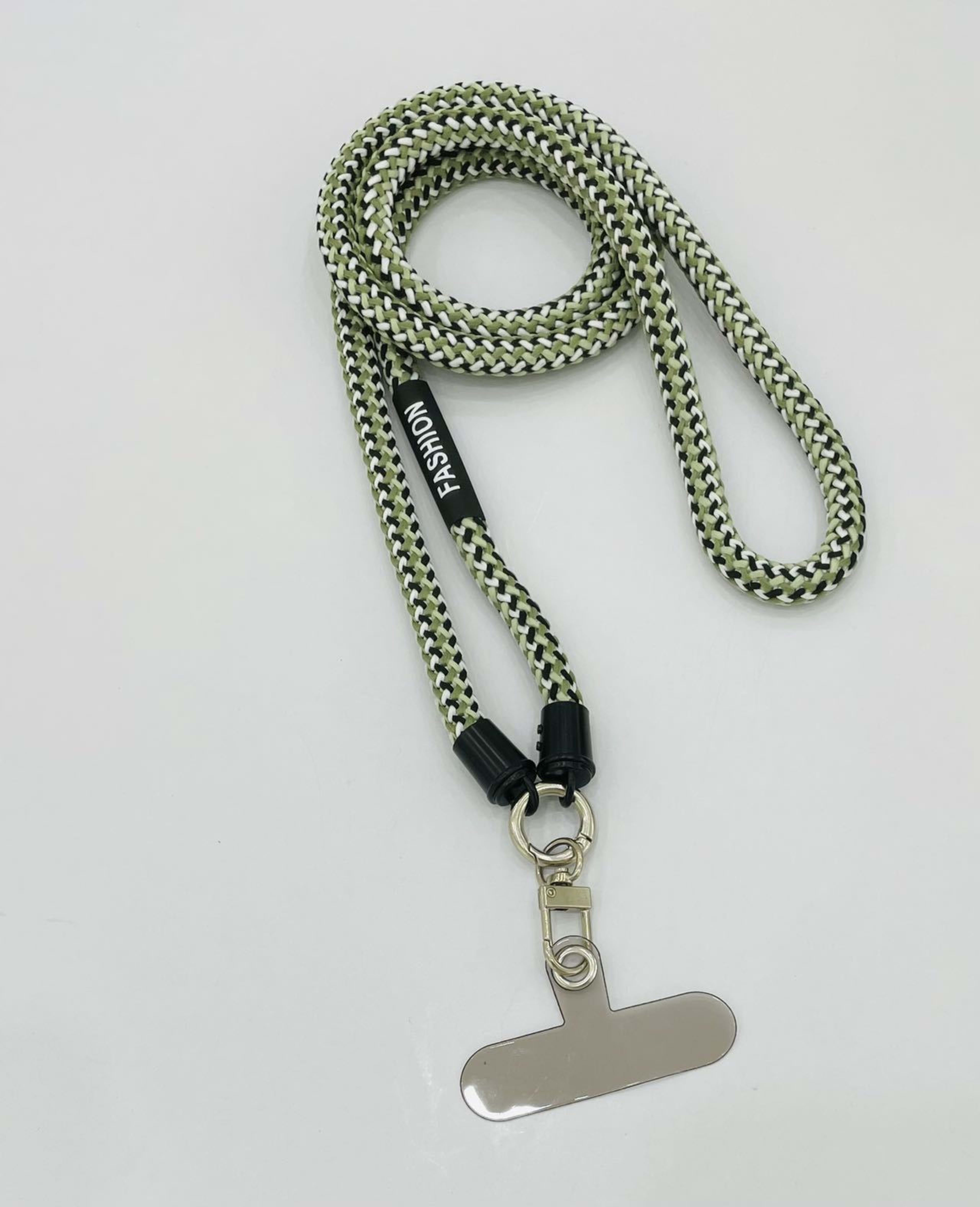 Detachable Fluorescent Braided Decorative Phone Lanyard 3