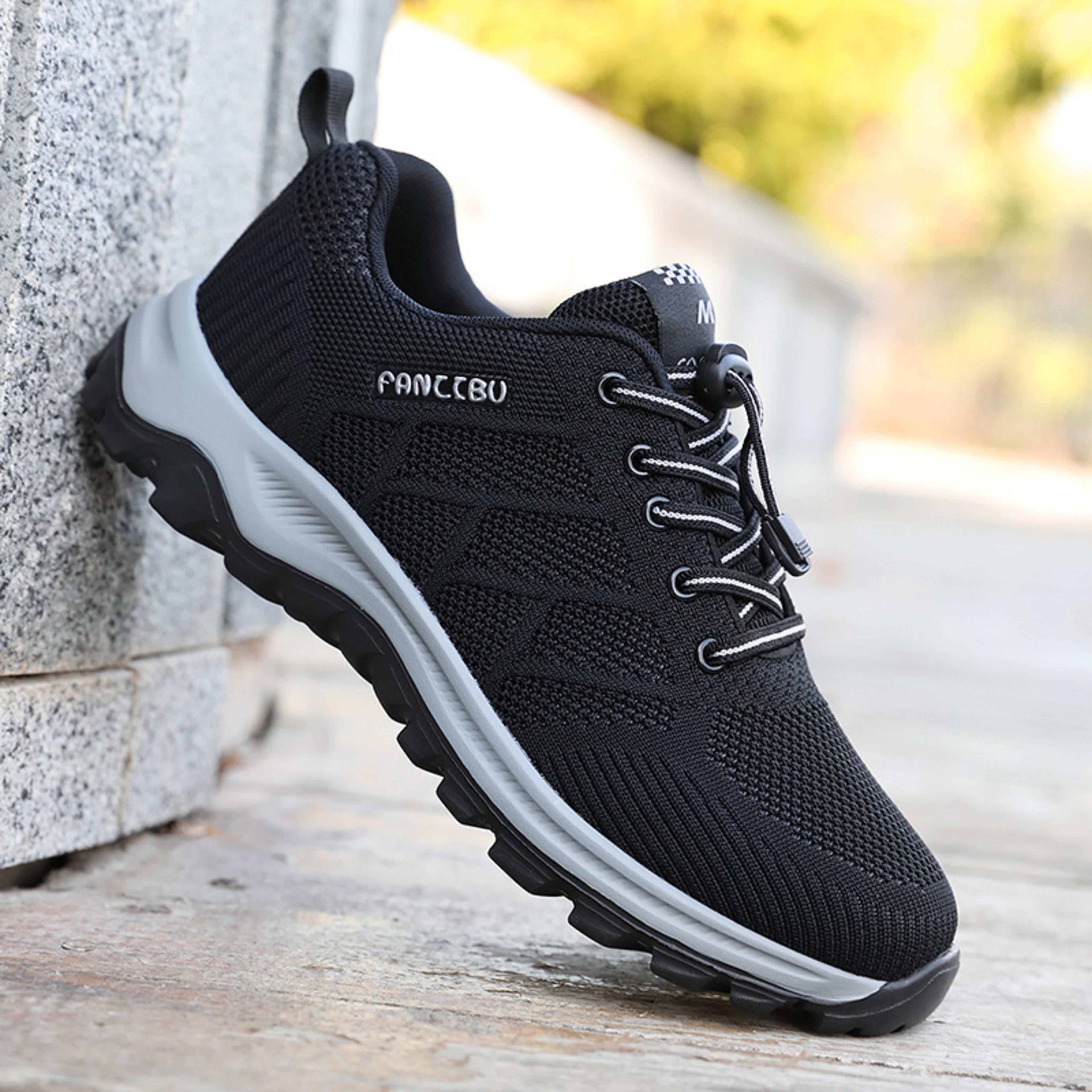 Men's And Women's Wear-resistant Widened Walking Soft Sole Shoes 5