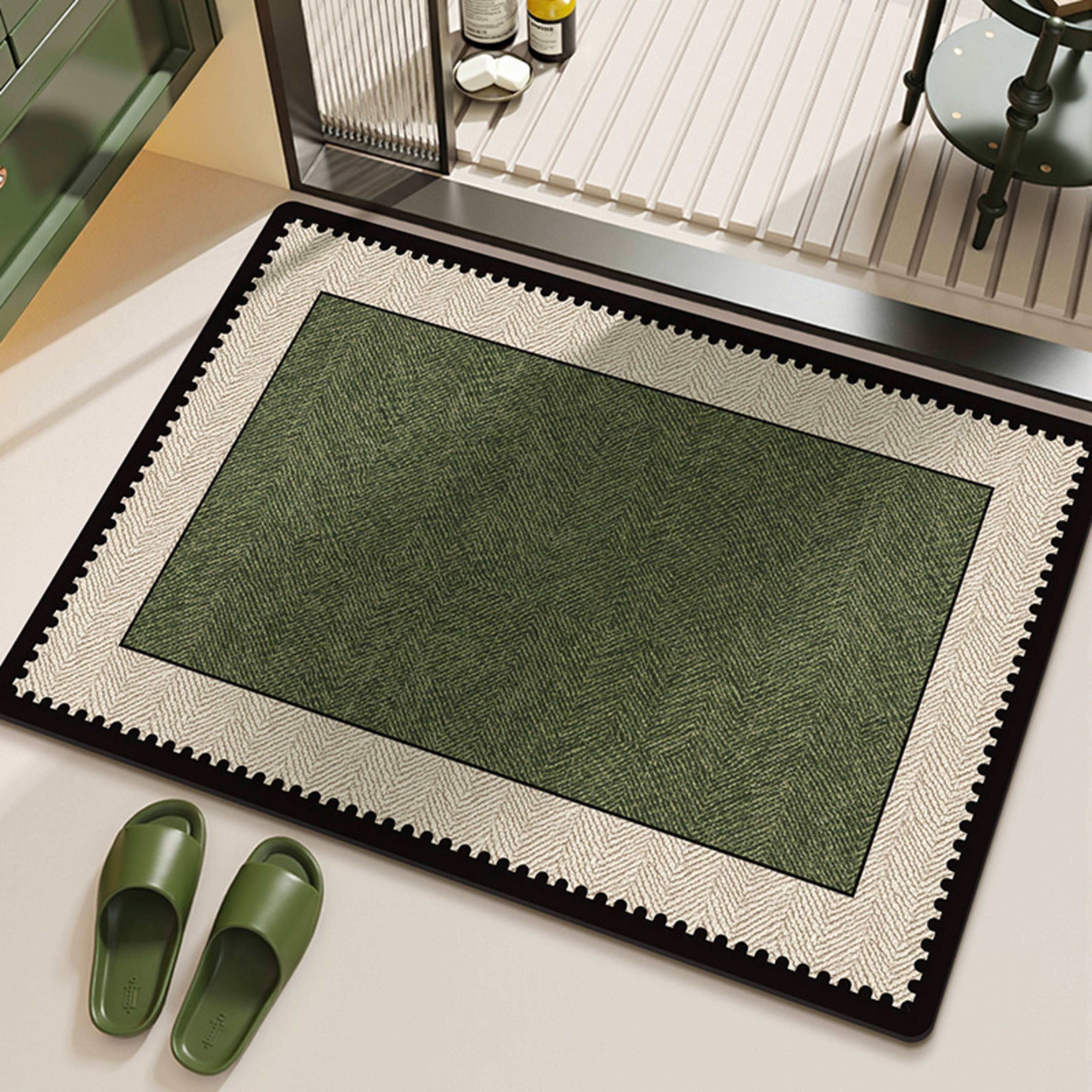 Water-absorbent Non-slip Quick-drying Shower Mat 8