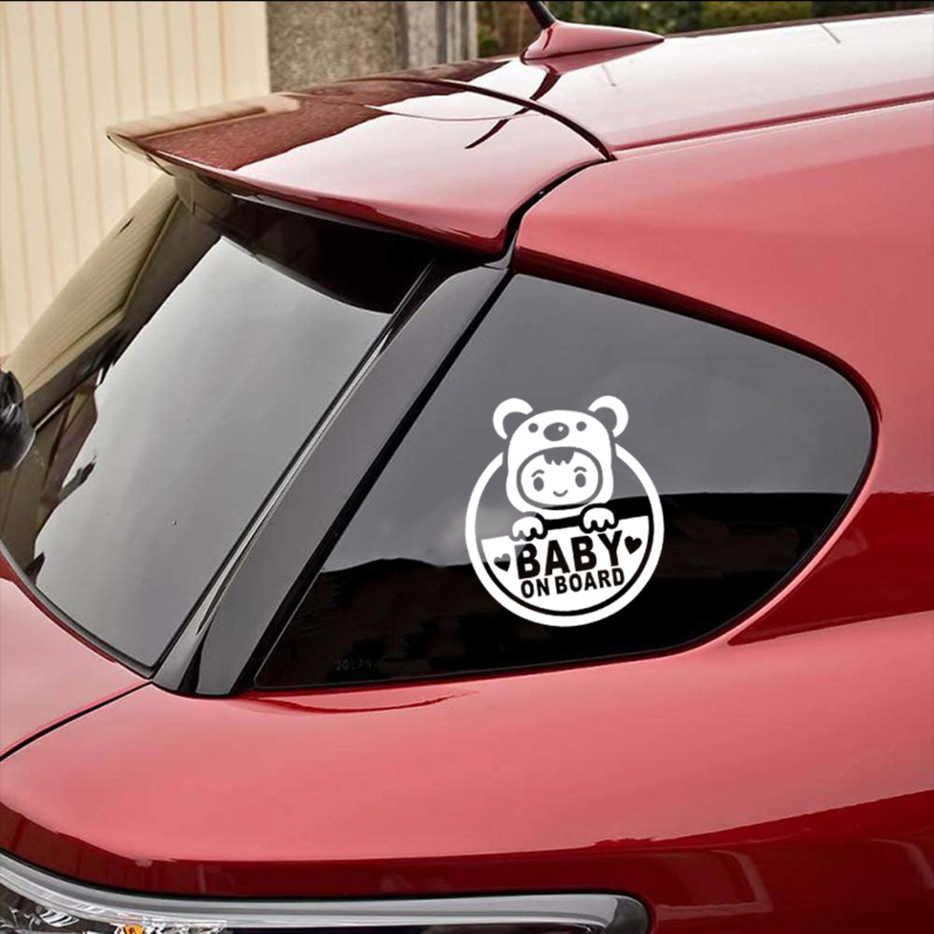 Laser Reflective Car Window Glass Creative Sticker 5