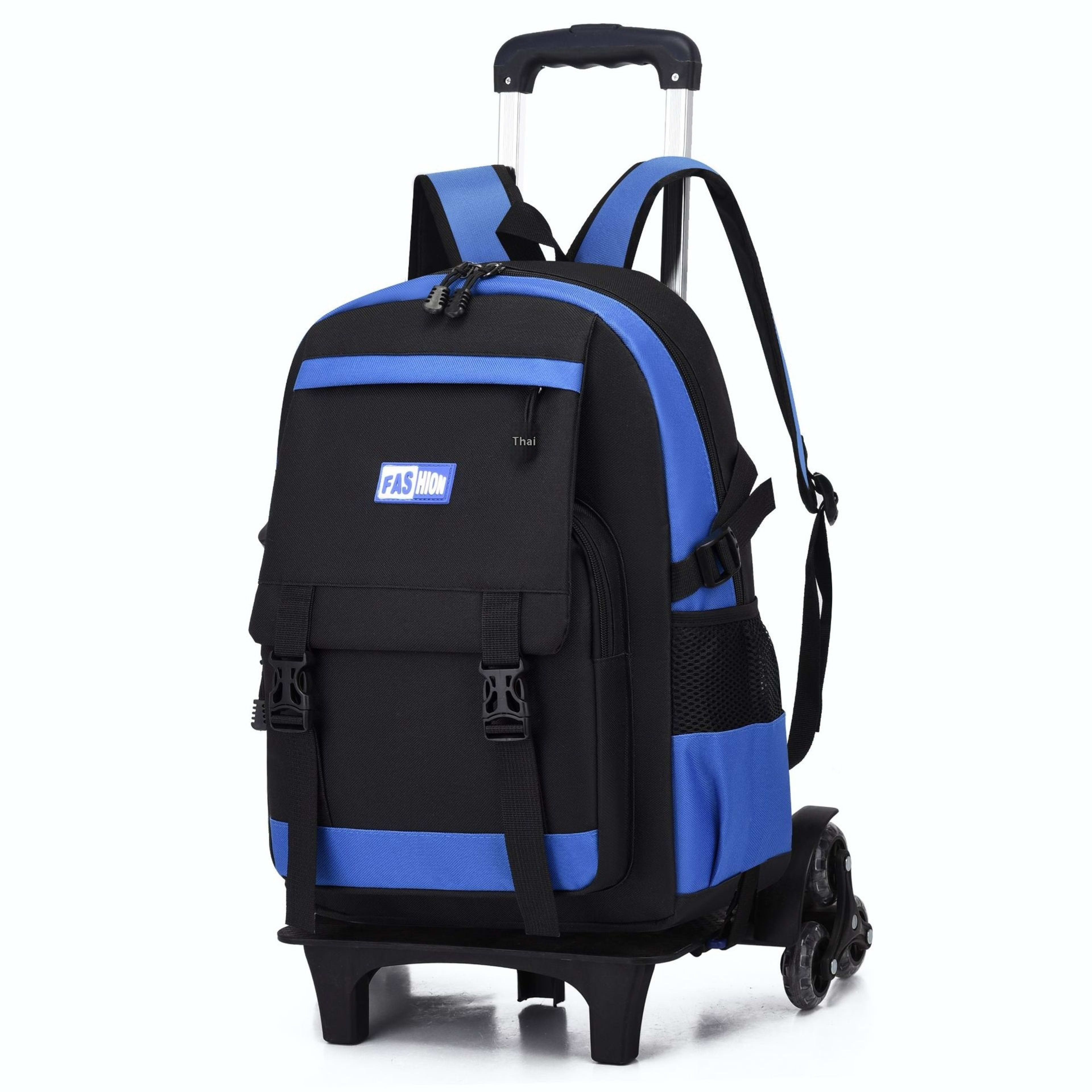 Leisure Primary School Student Large Capacity Pull Rod Backpack 10