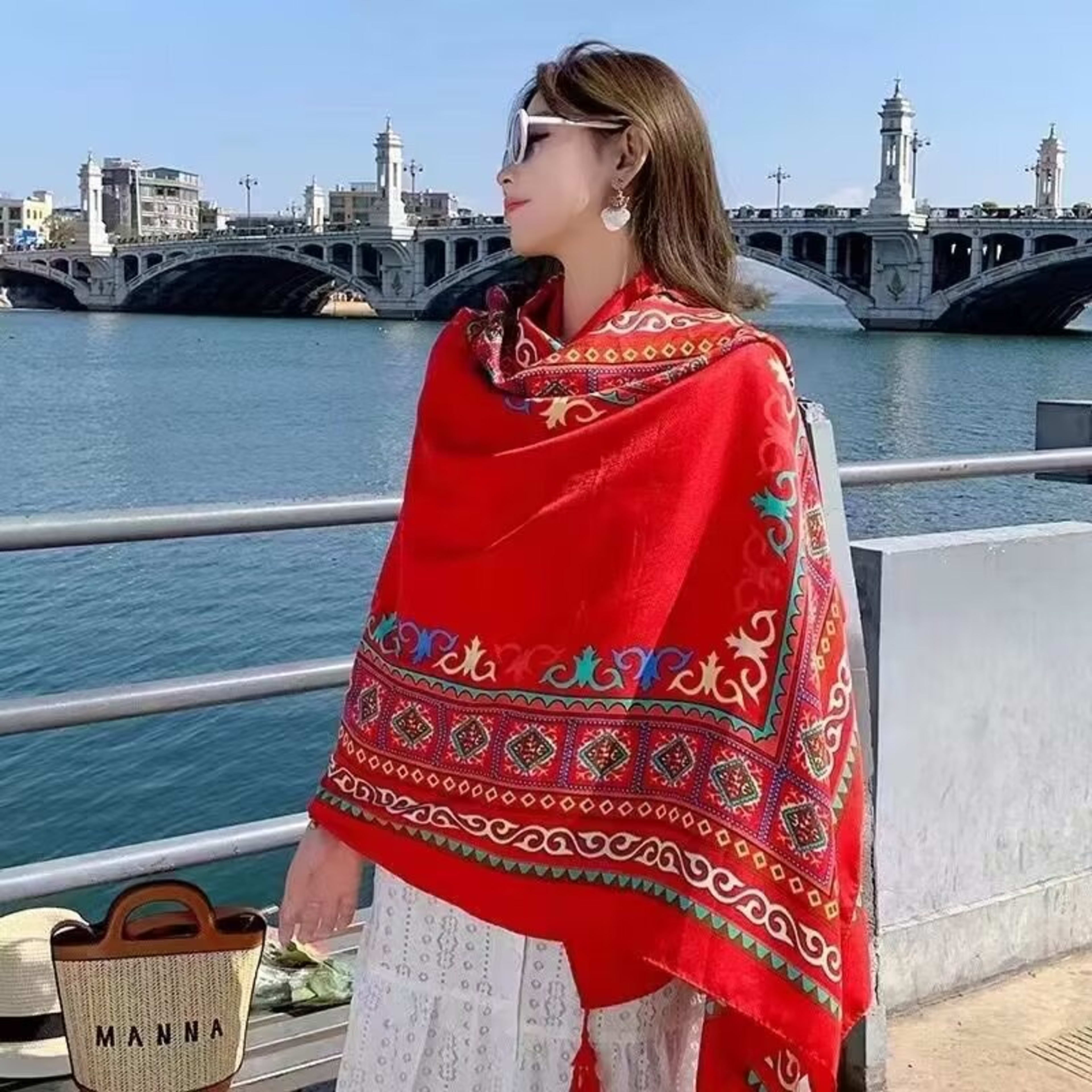 Ethnic-style Dual-use Beach Towel New Arrival 5