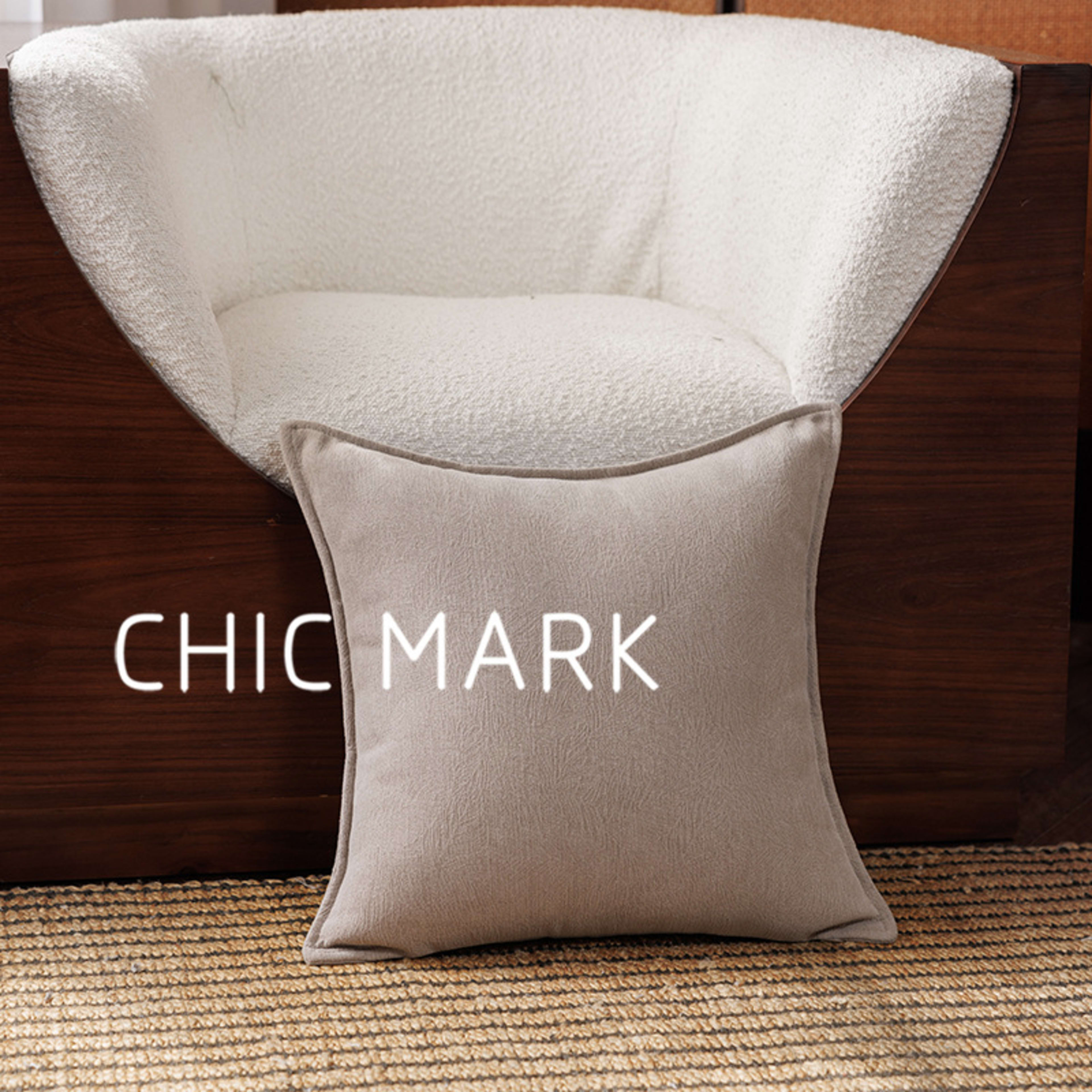Home Textiles Floral Simple Yarn-Dyed Jacquard Throw Pillow 5