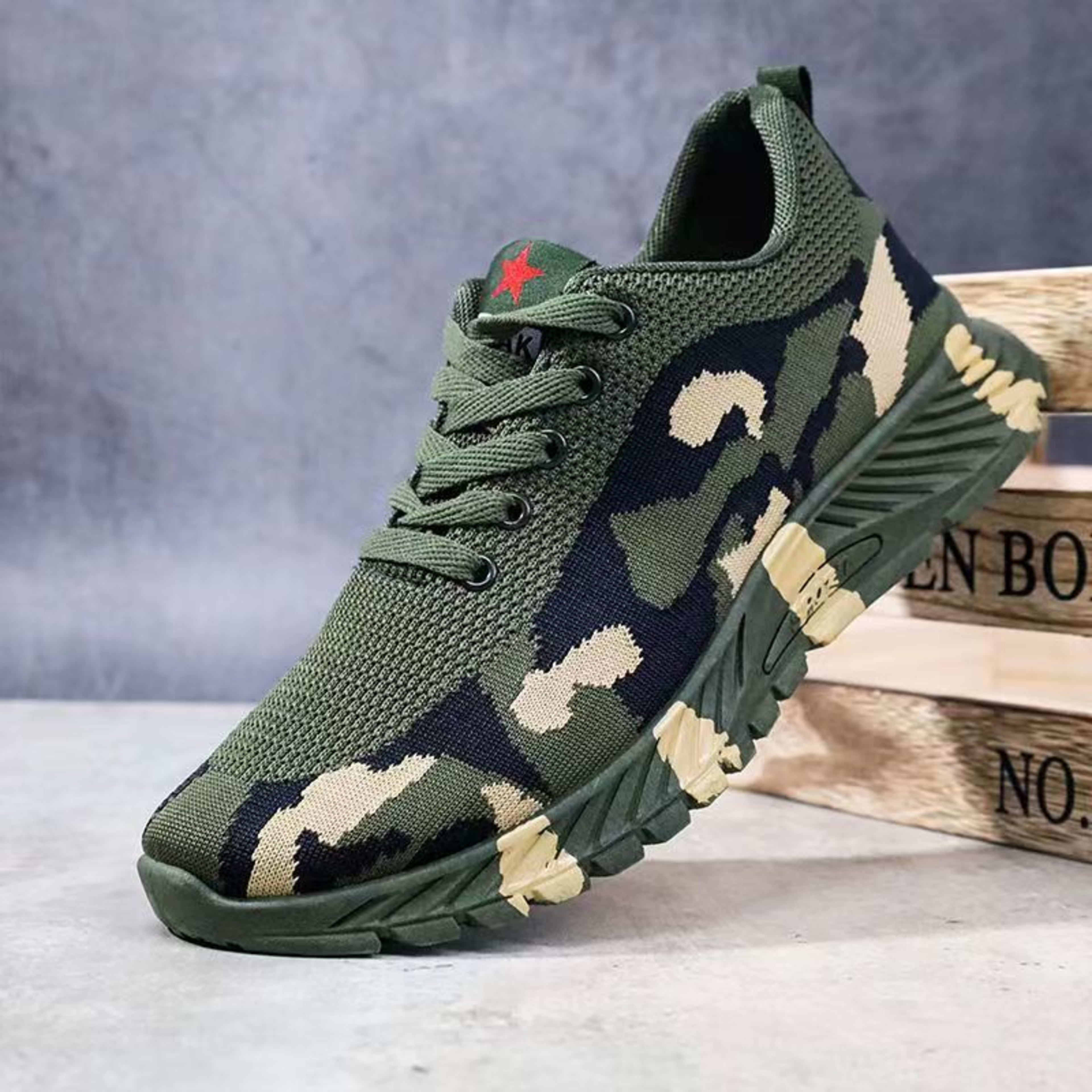 Outdoor Mountaineering Training Students Military Construction Site Labor Protection Shoes 3