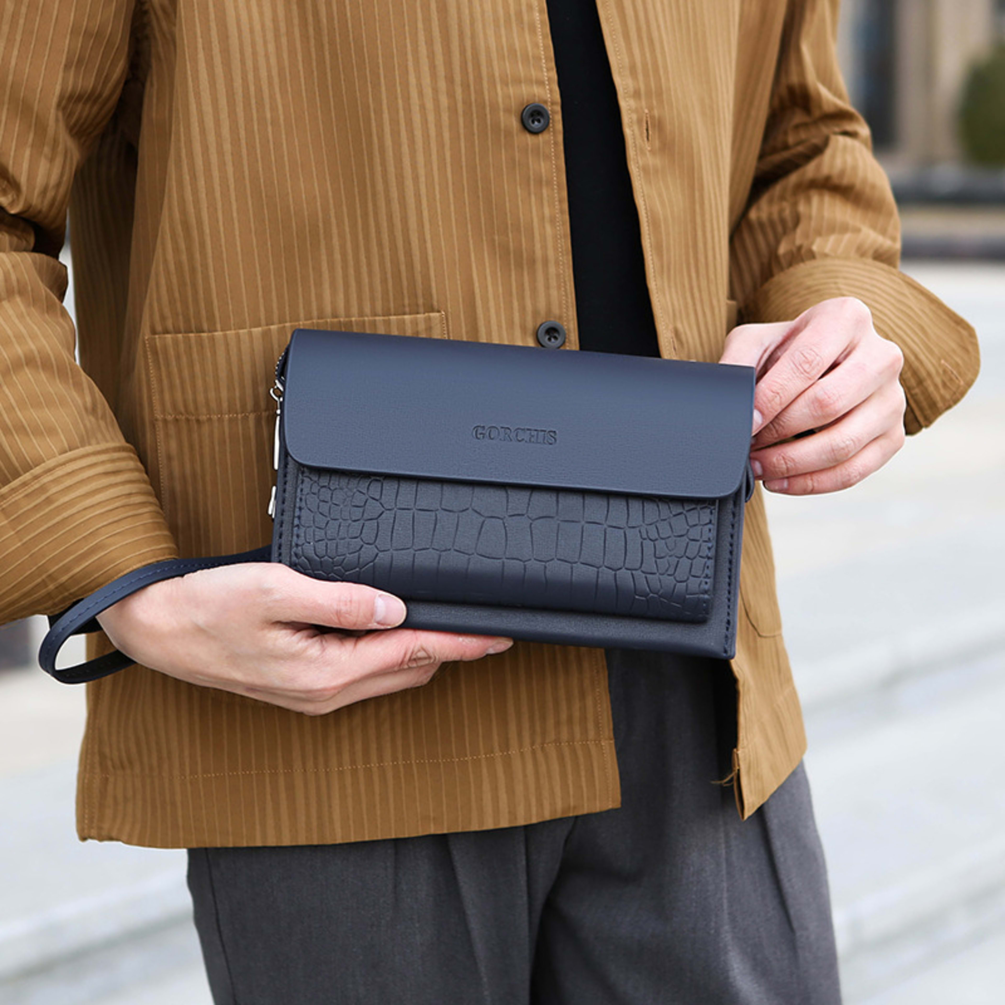New Men's Multiple Card Slots Casual Clutch 4