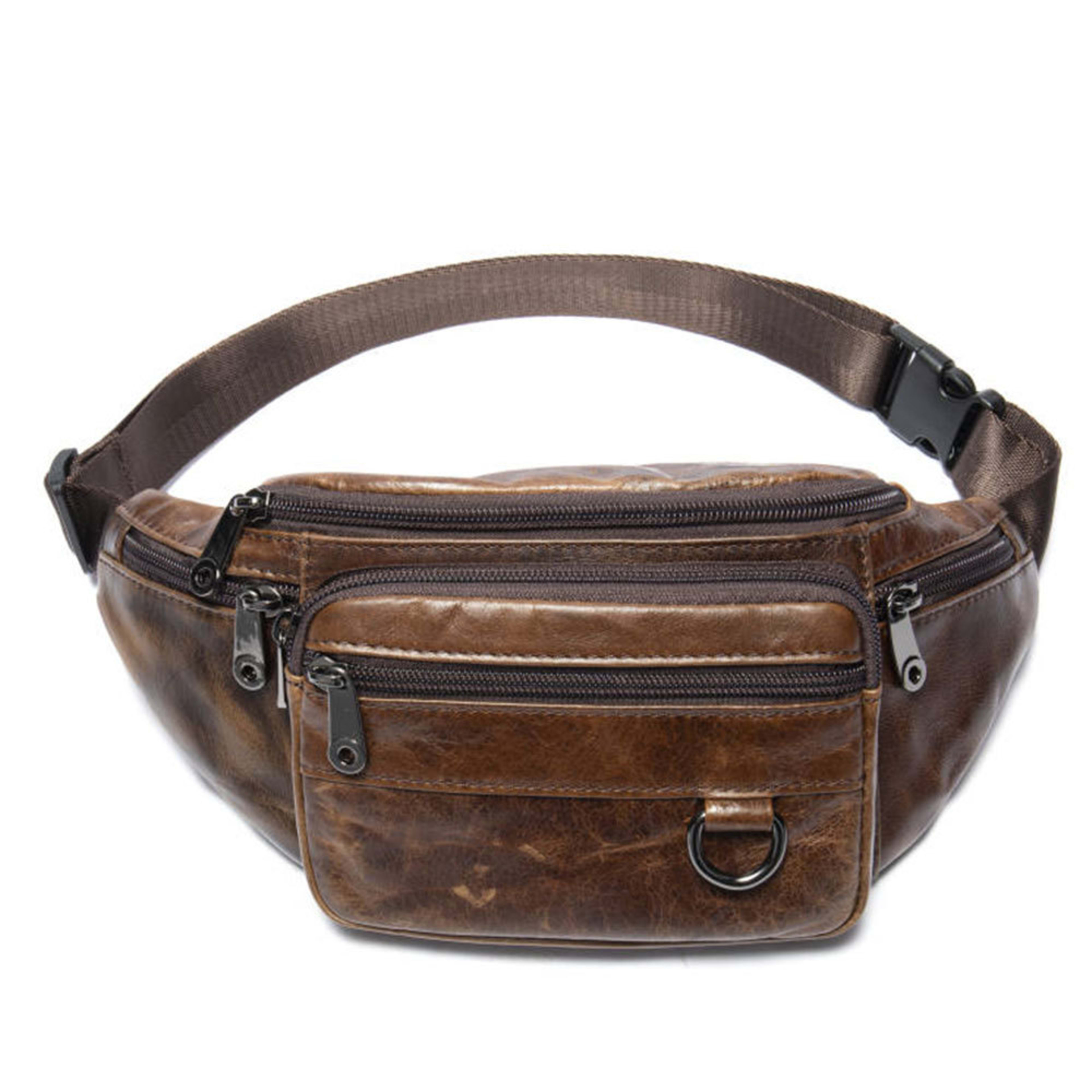 Multifunctional Mens ShoulderCrossbody Waist Bag 20