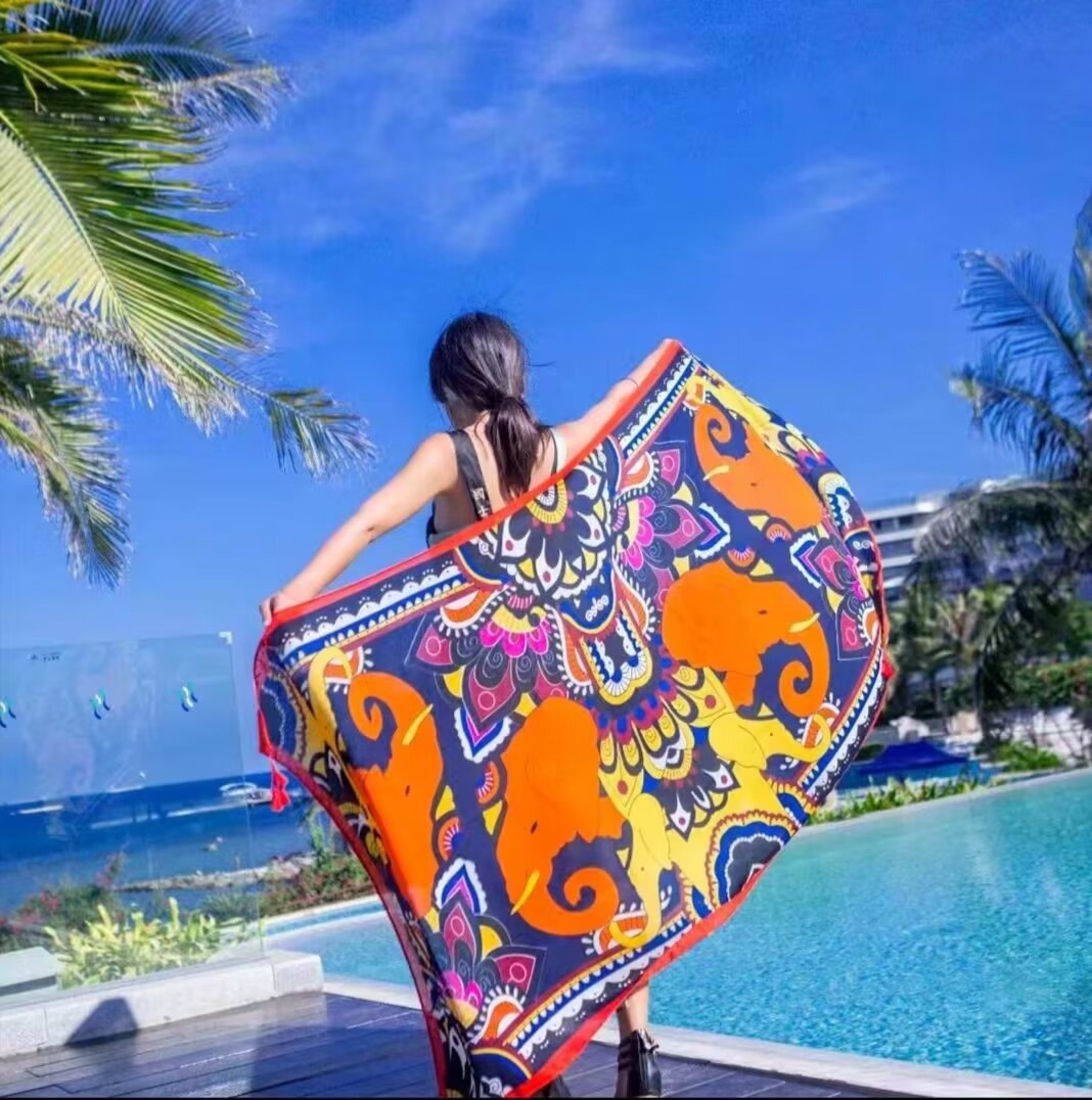 Ethnic-style Dual-use Beach Towel New Arrival 41
