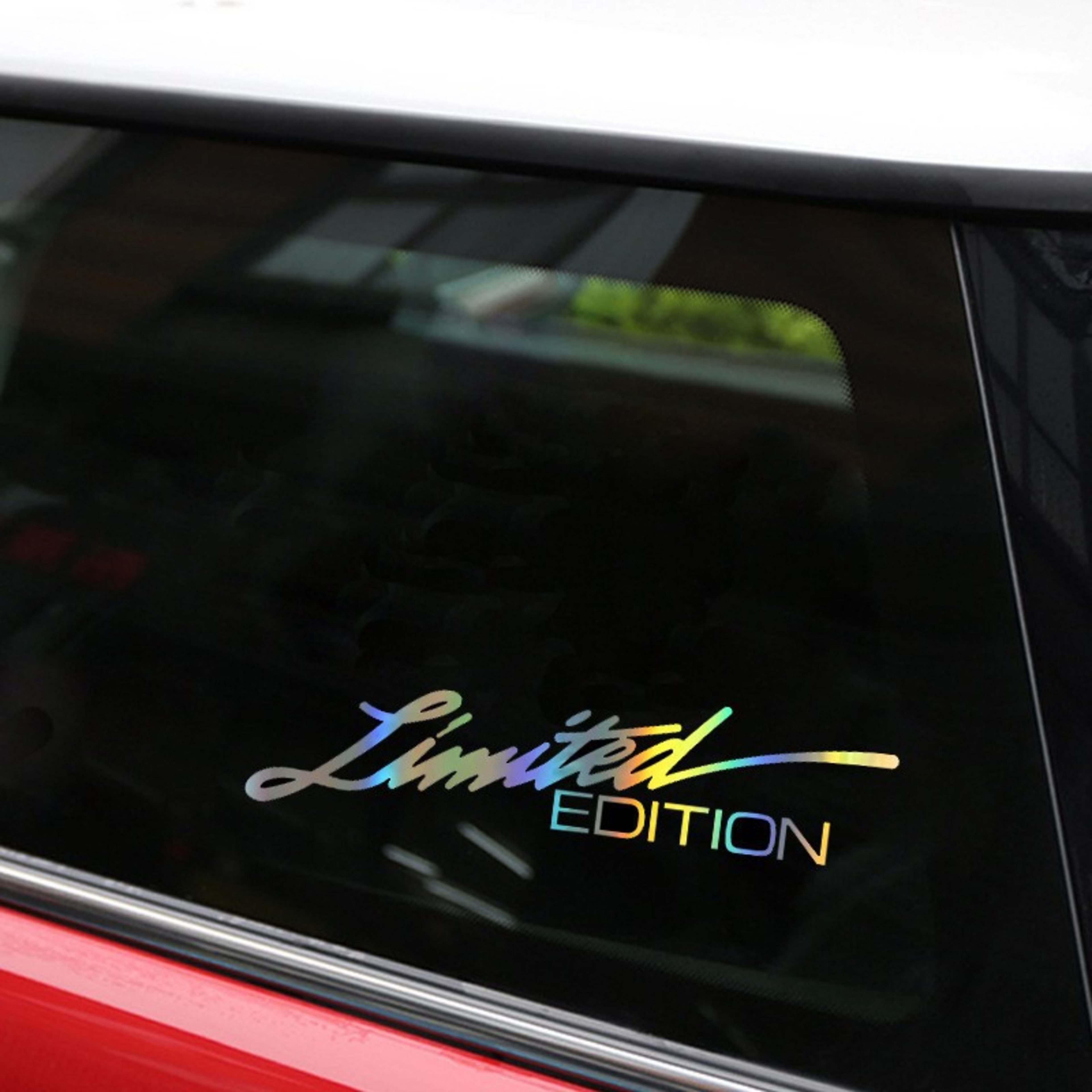 Laser Reflective Bumper Stickers LIMITED EDITION 2