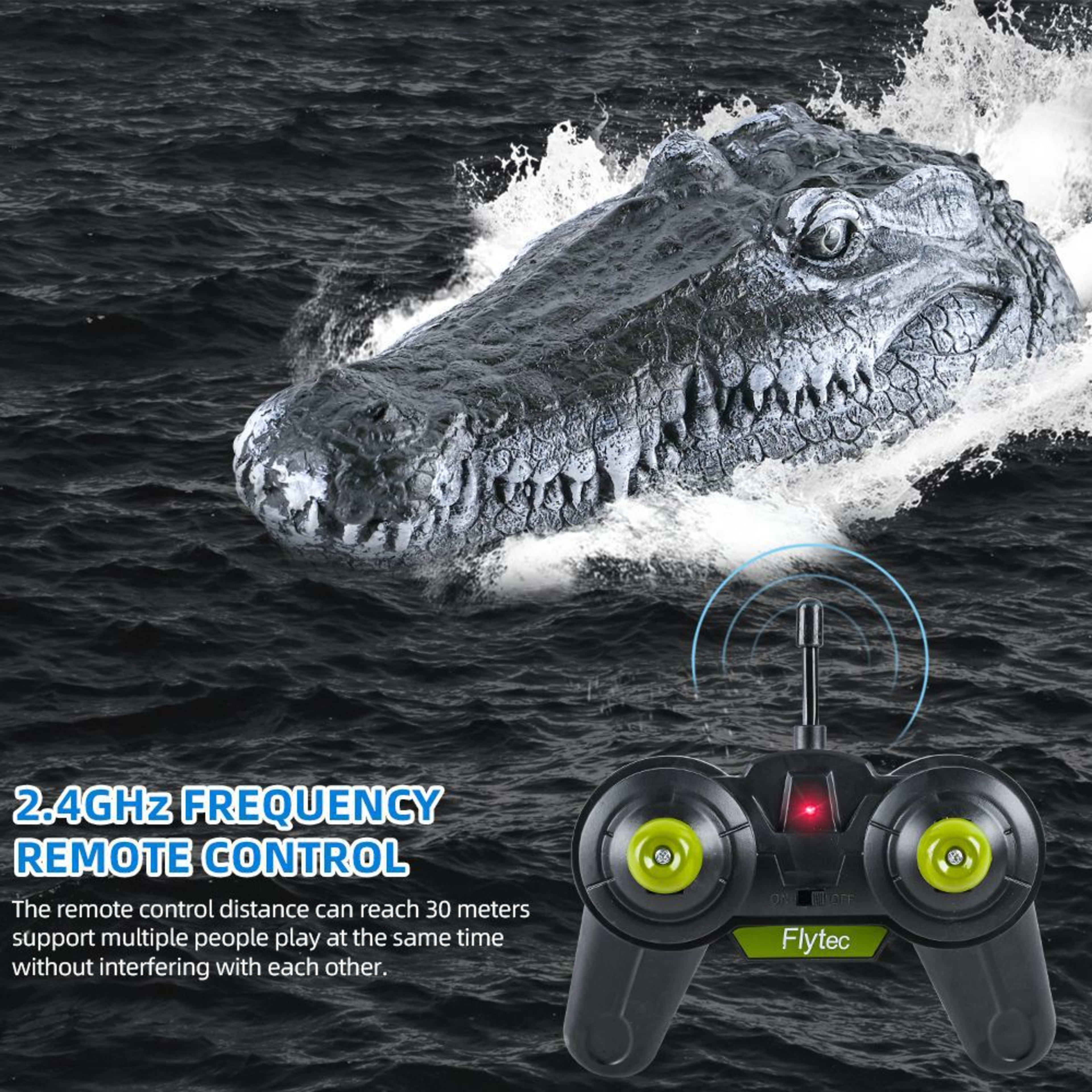 Simulated Crocodile Head Remote-control Ship Children's Water Ship Model Toys Boy Spoof 9