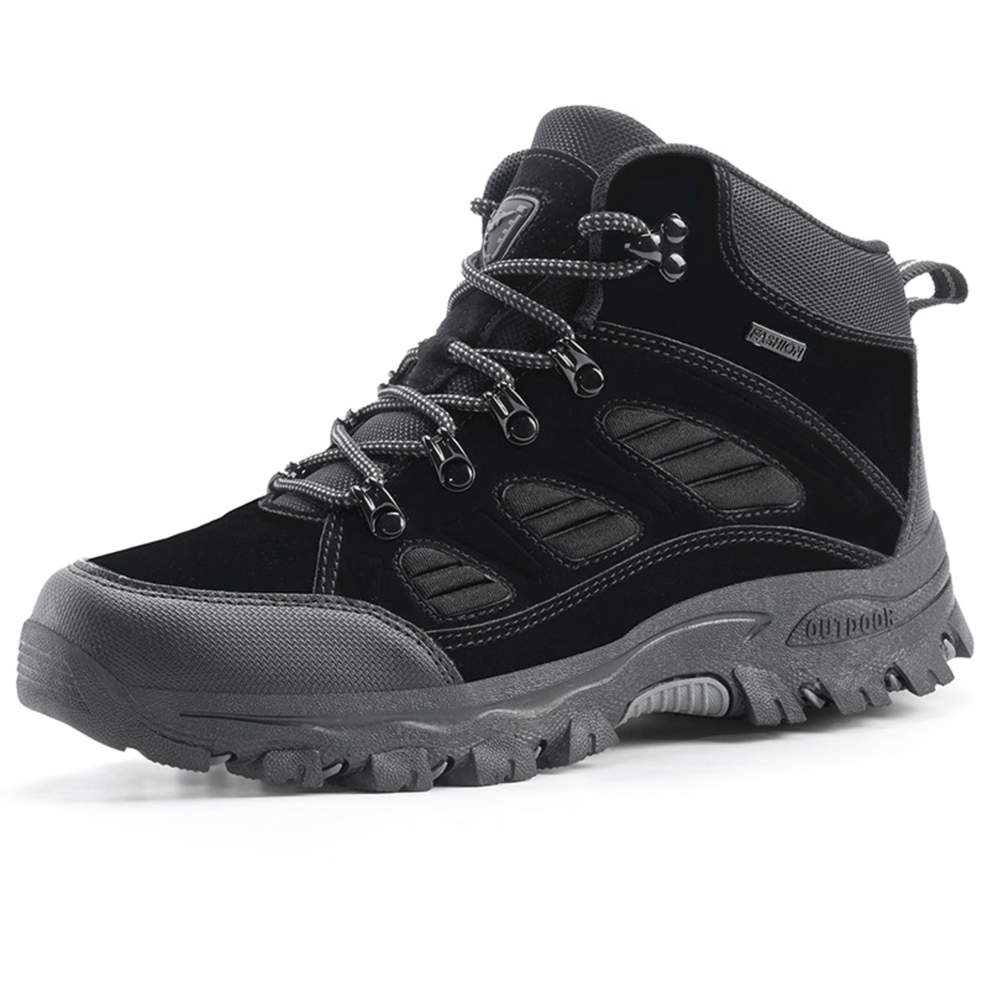 Couple's High-top Breathable Waterproof Non-slip Camping Leisure Mountaineering Shoes