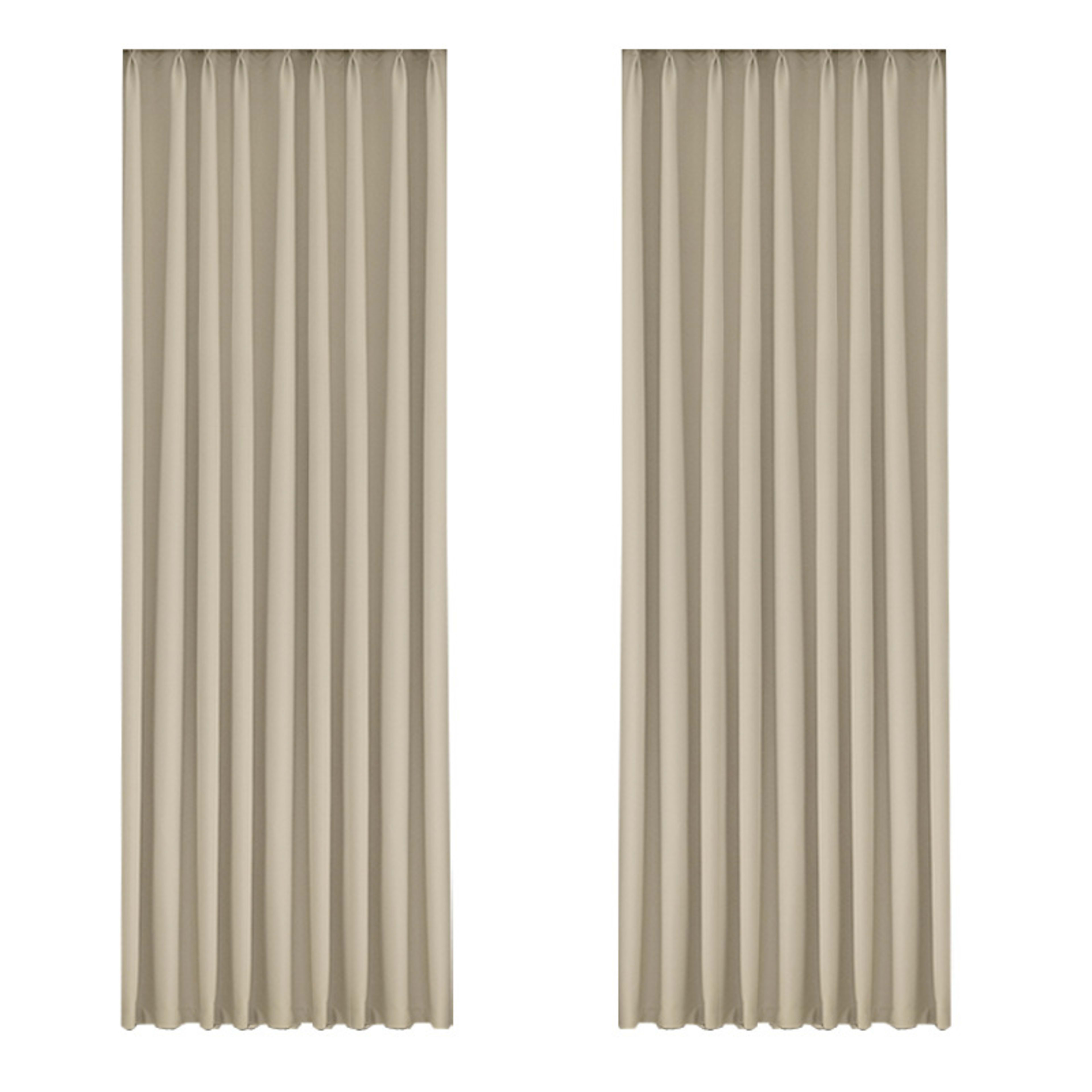Milky-tea-colored Fully Blackout Nylon Curtains For A High-end Look In The Bedroom 5